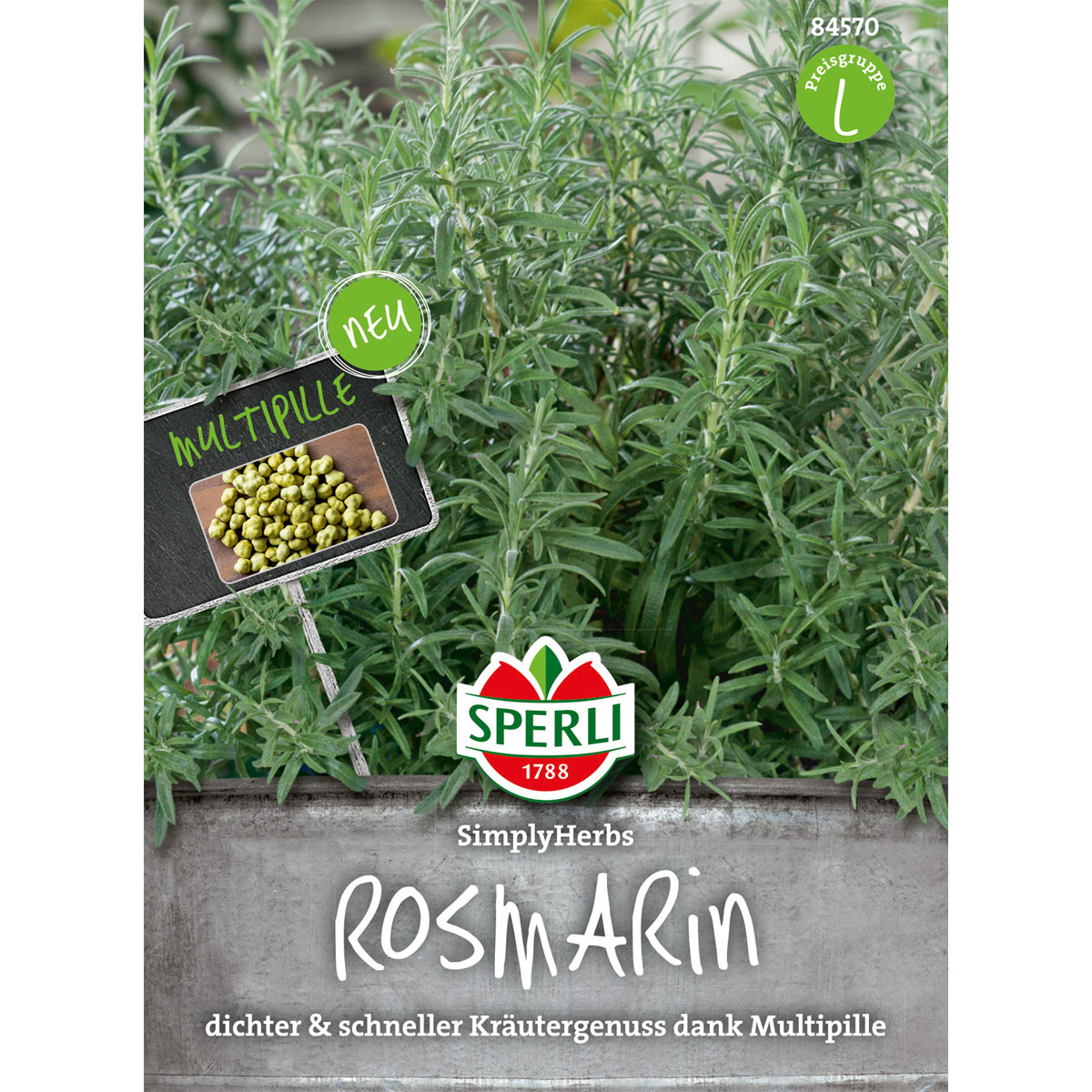 Sperli Rosmarin Simply Herbs Multipille Bild 1