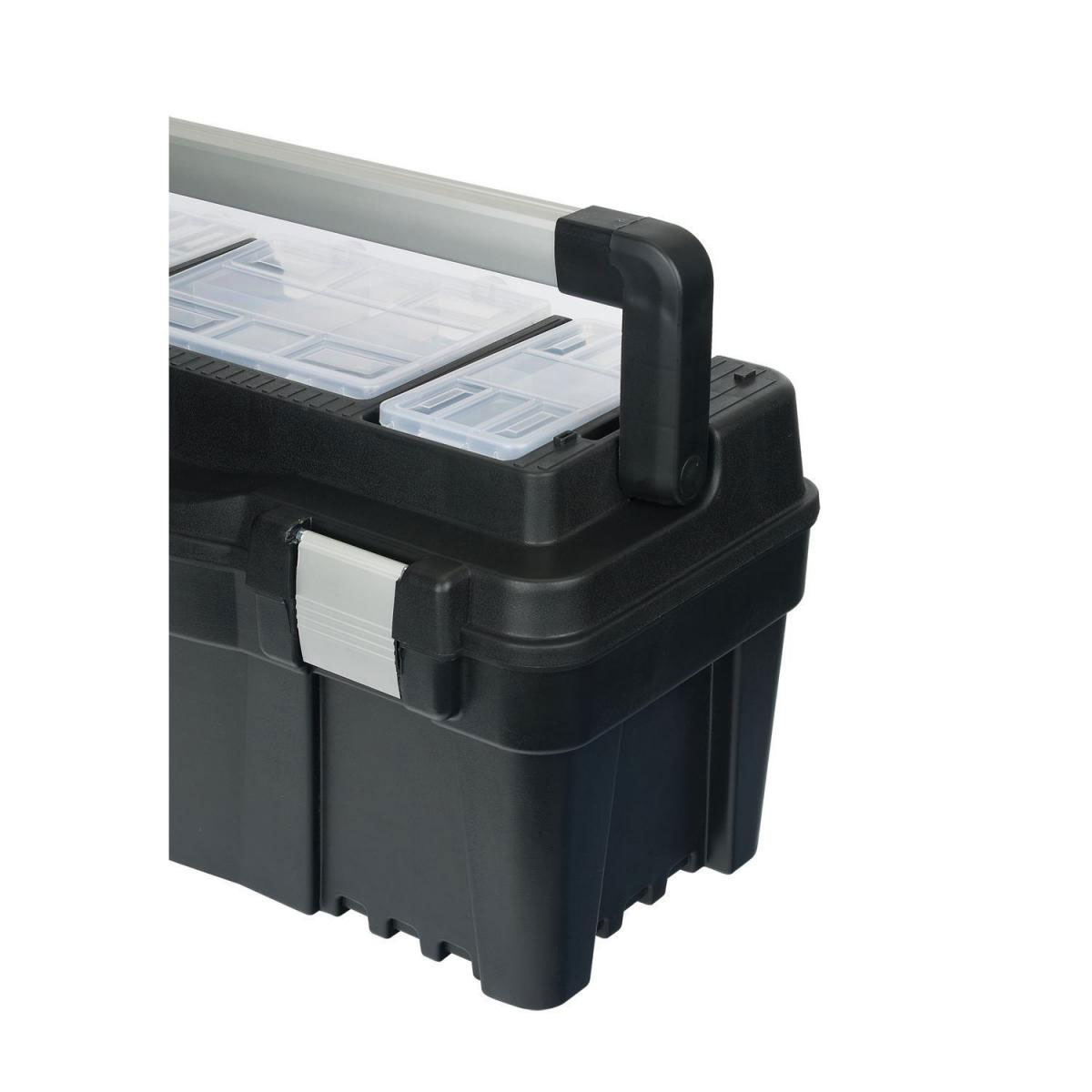 Tood Werkzeugkoffer Magnus Profi 22 54 x 27,5 x 26 cm schwarz Bild 4