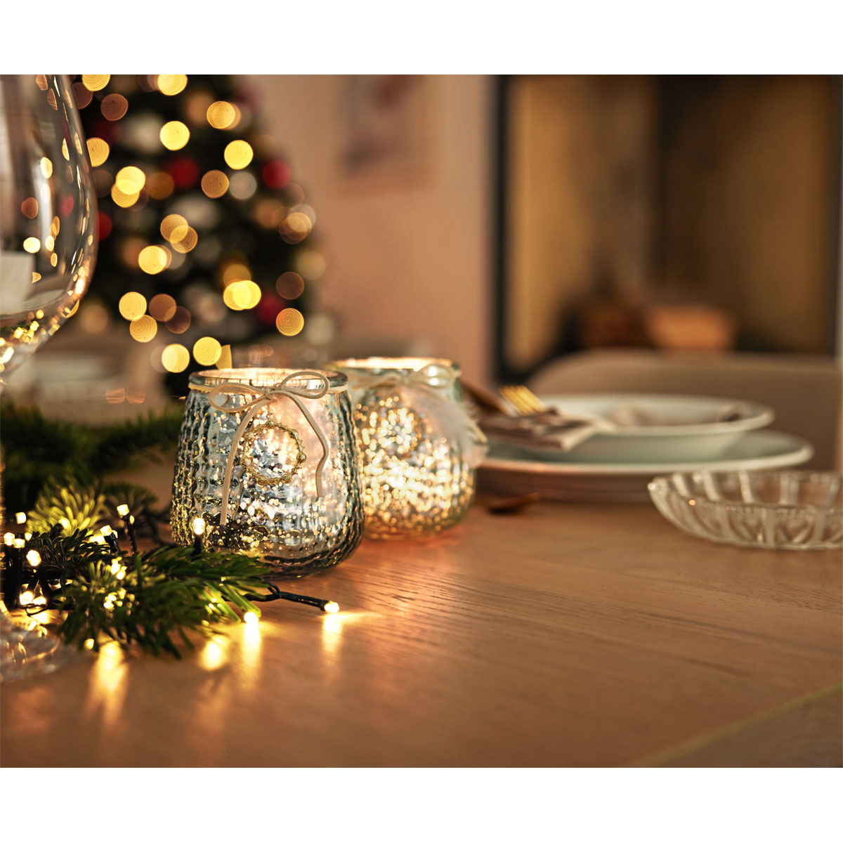 Glaswindlicht grün sortiert 10 x 10 x 10 cm Bild 2