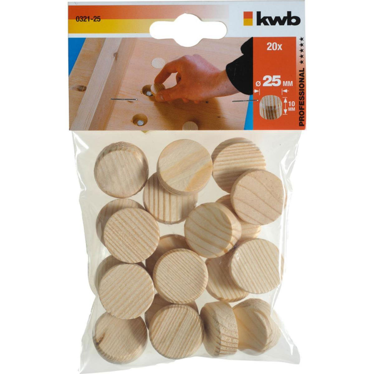 kwb  Konusplättchen Durchmesser 25 mm 20 Stück Bild 2