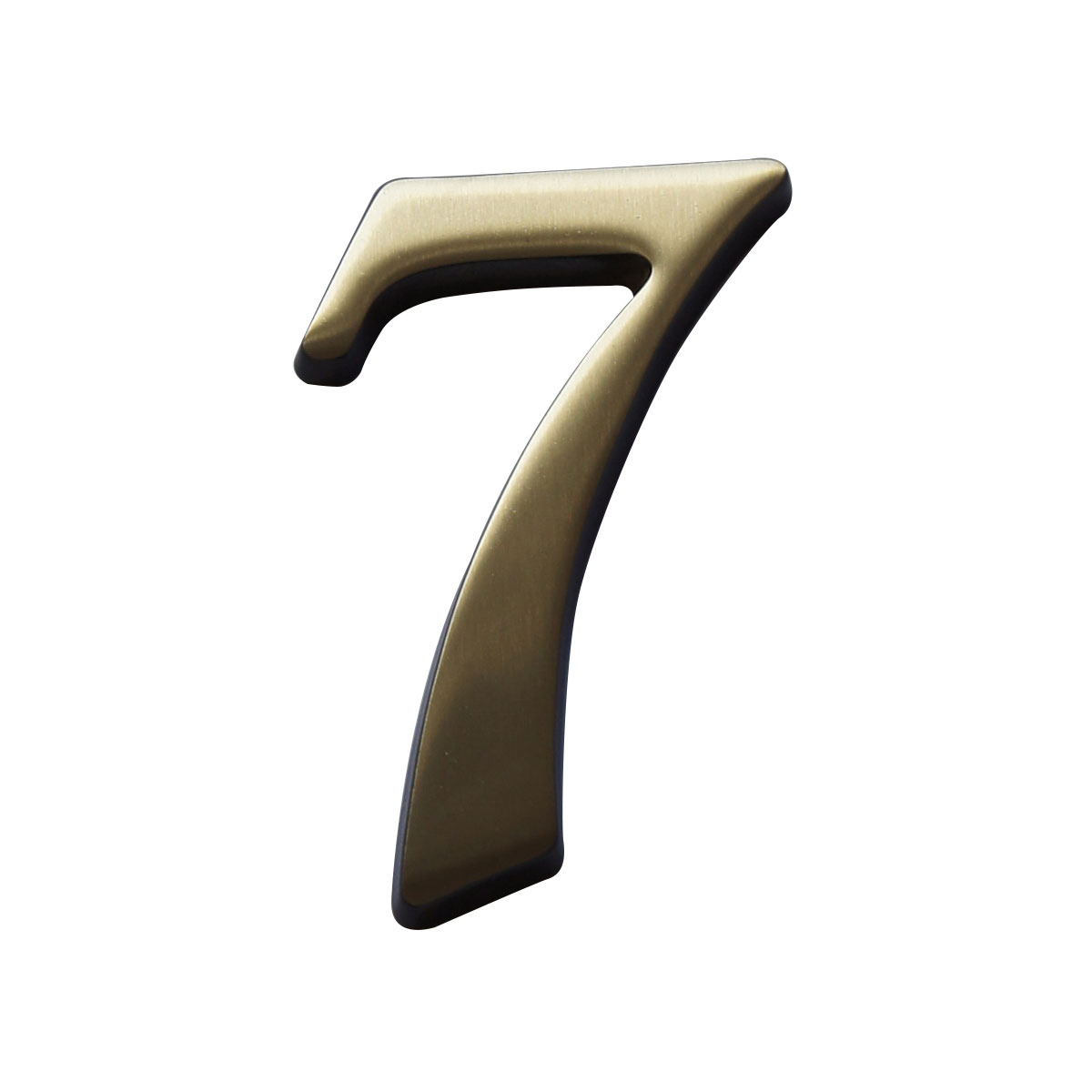 Alpertec Hausnummer 7 brüniert