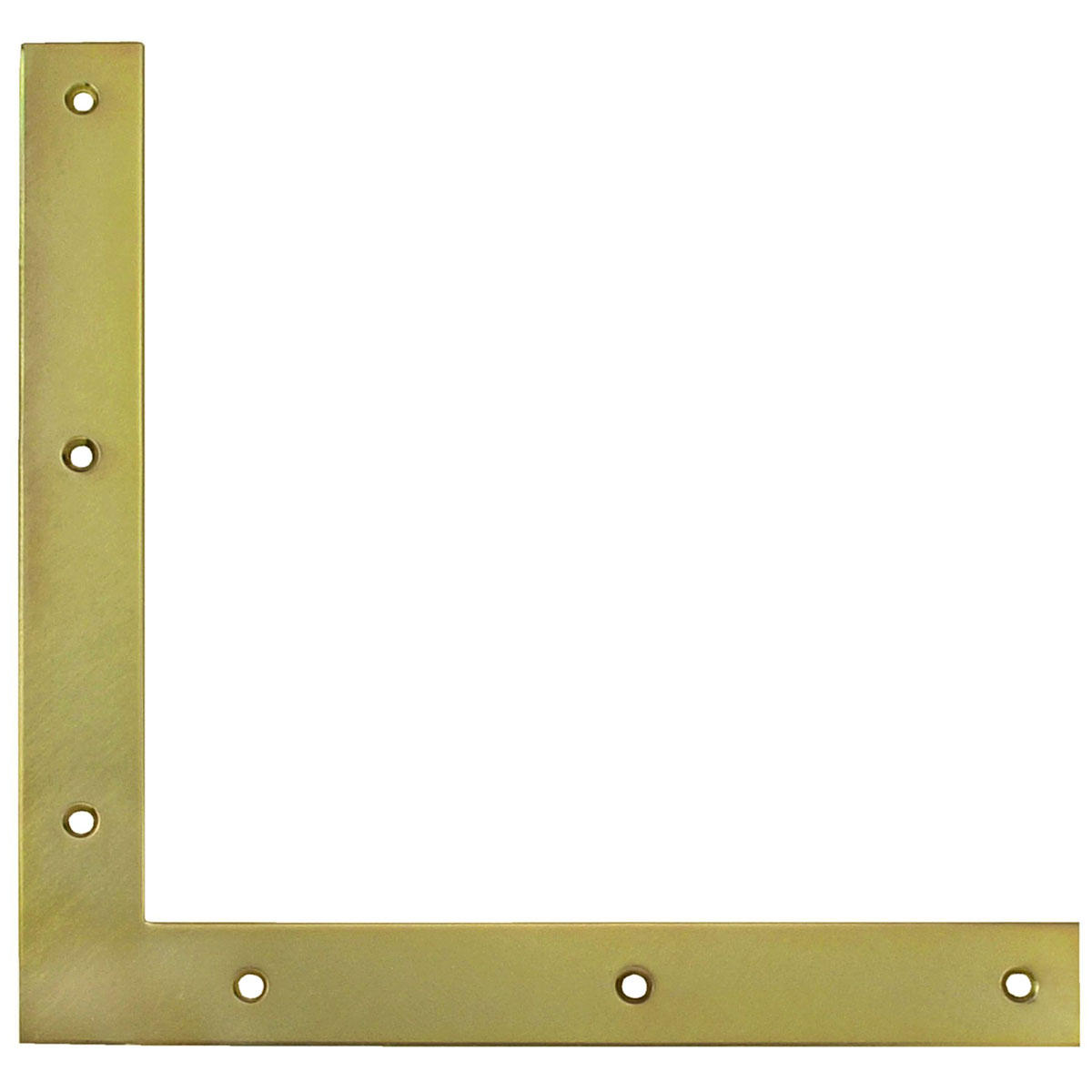 Connex Flachwinkel 6 x 6 x 1 cm verzinkt gelb 4 Stück