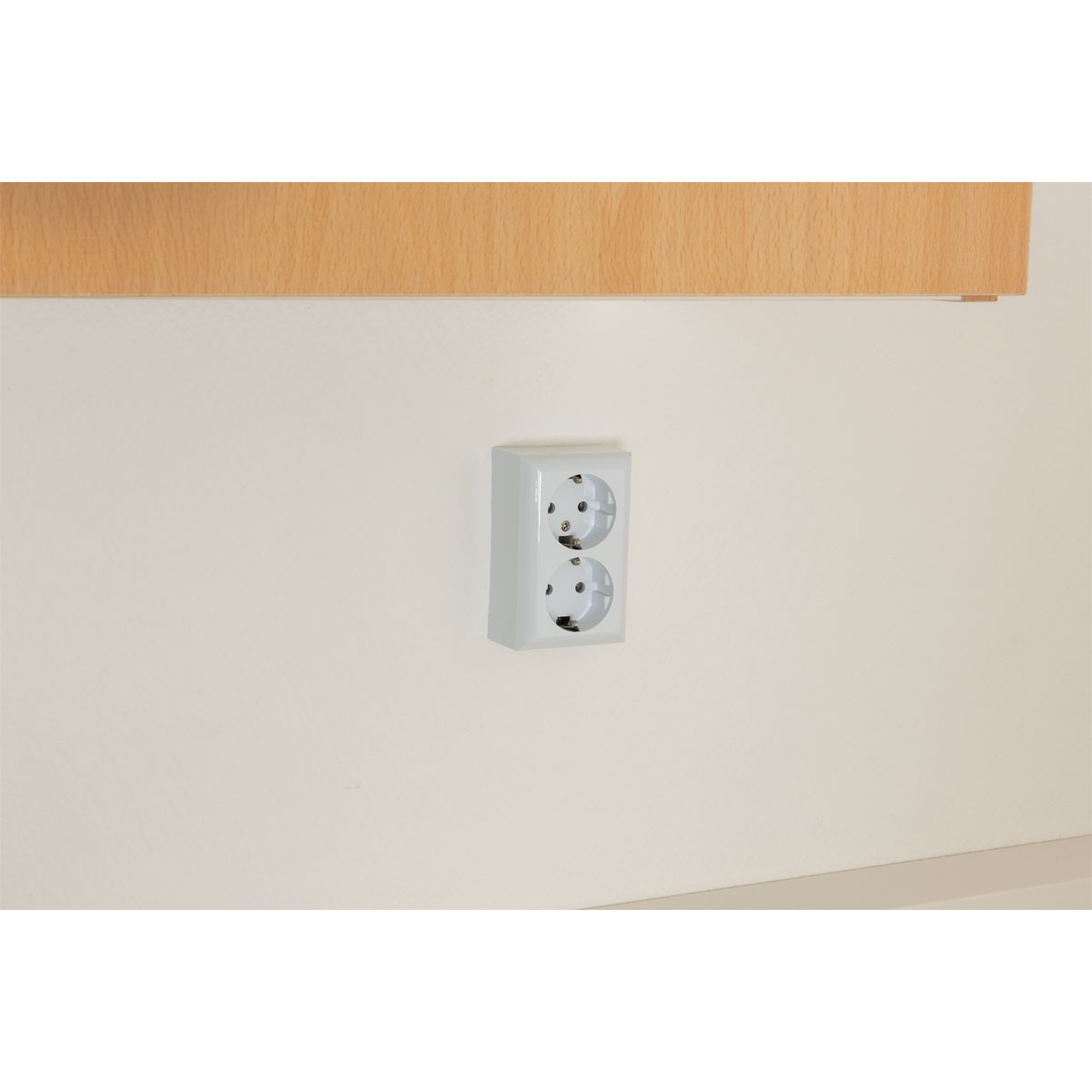 REV Ritter AP-Schalterprogramm PlanoLuxe weiß Steckdose 2-fach Bild 3
