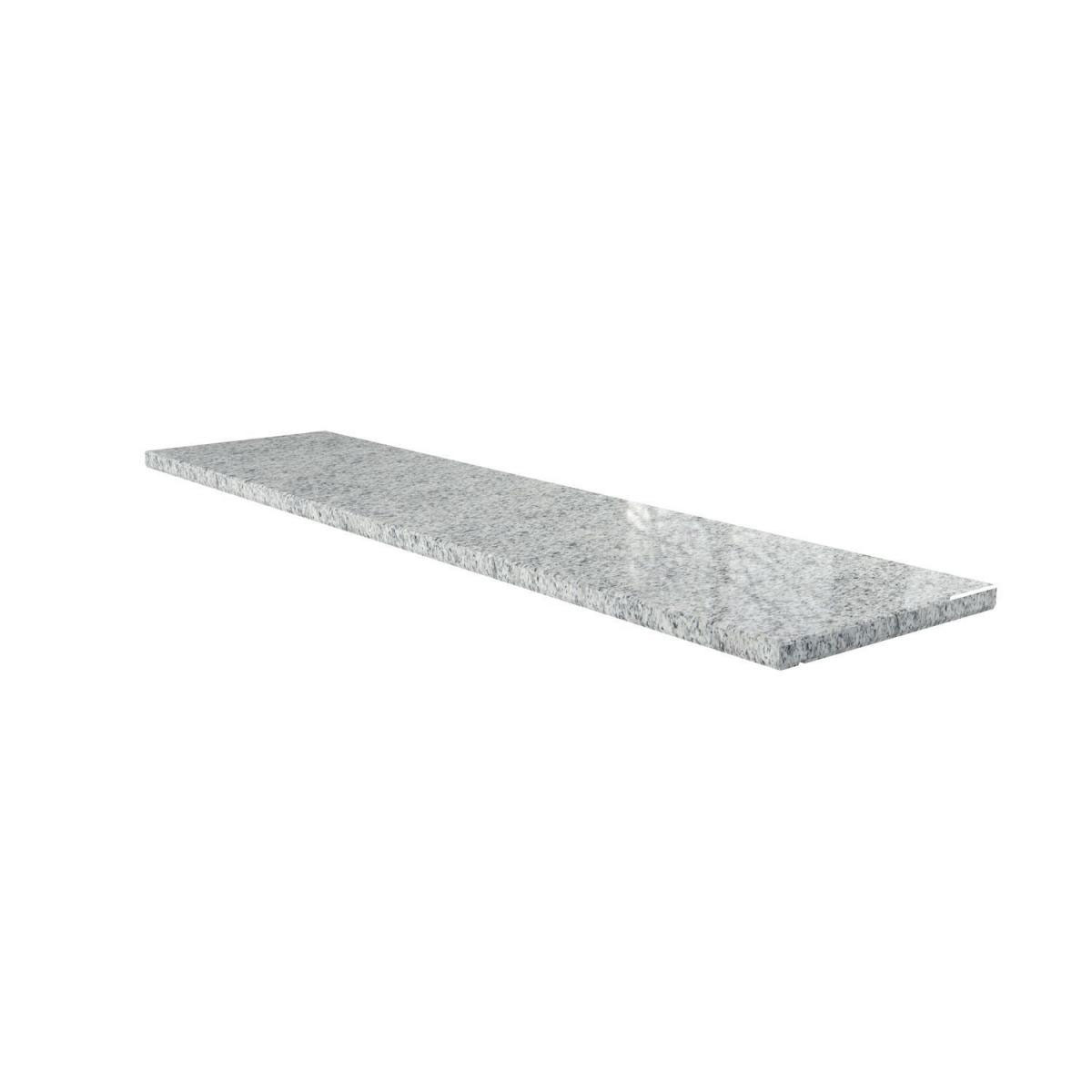 Fensterbank G603 grau 126 x 25 x 2 cm OF poliert und imprägniert