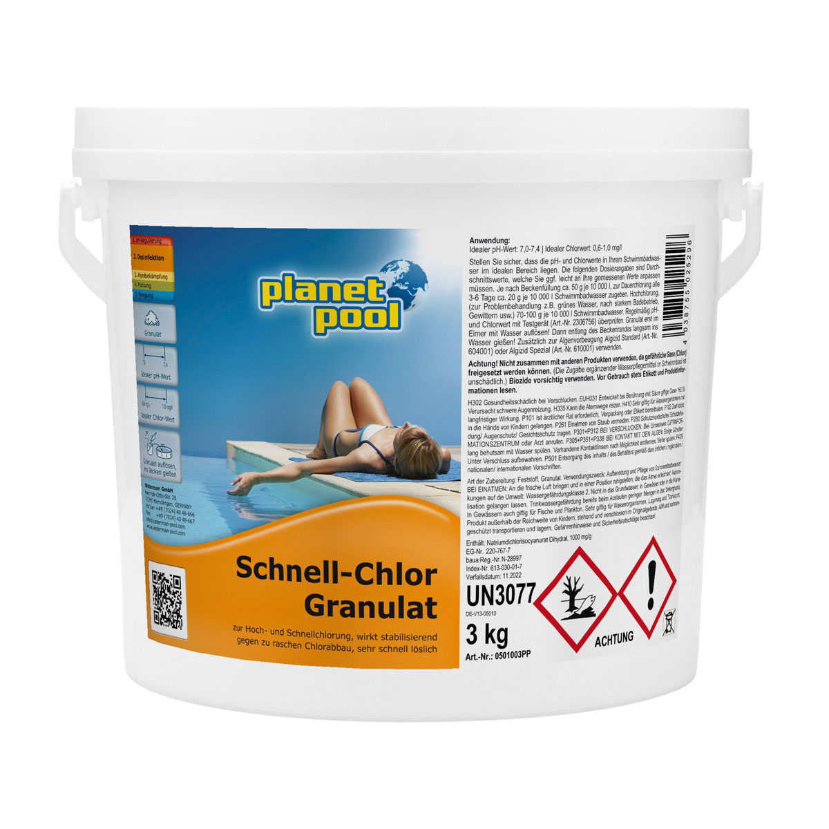 Schnell Chlor Granulat 3kg Bild 2