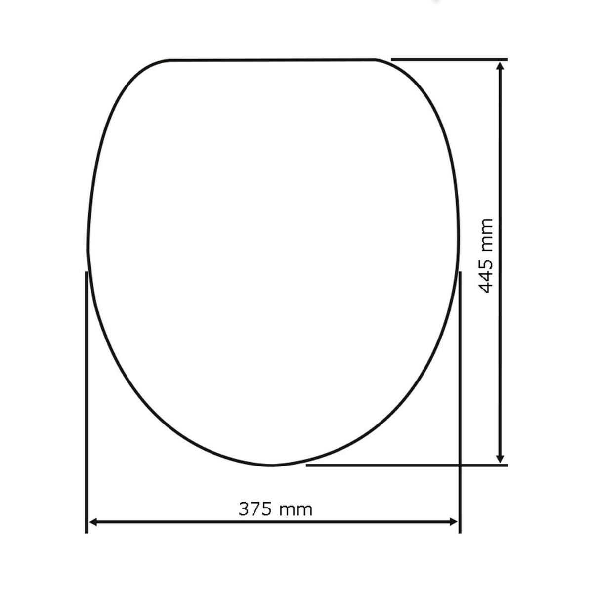 Wenko Premium WC-Sitz Samos Taupe antibakteriell mit Absenkautomatik Bild 2