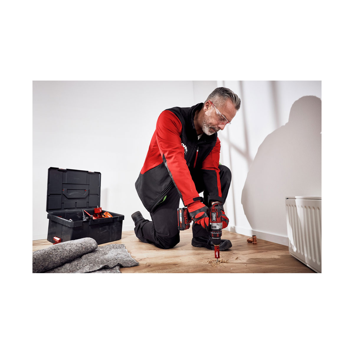 kwb  Löchsäge mit Schaft und Bohrer Durchmesser 20 mm Bild 4