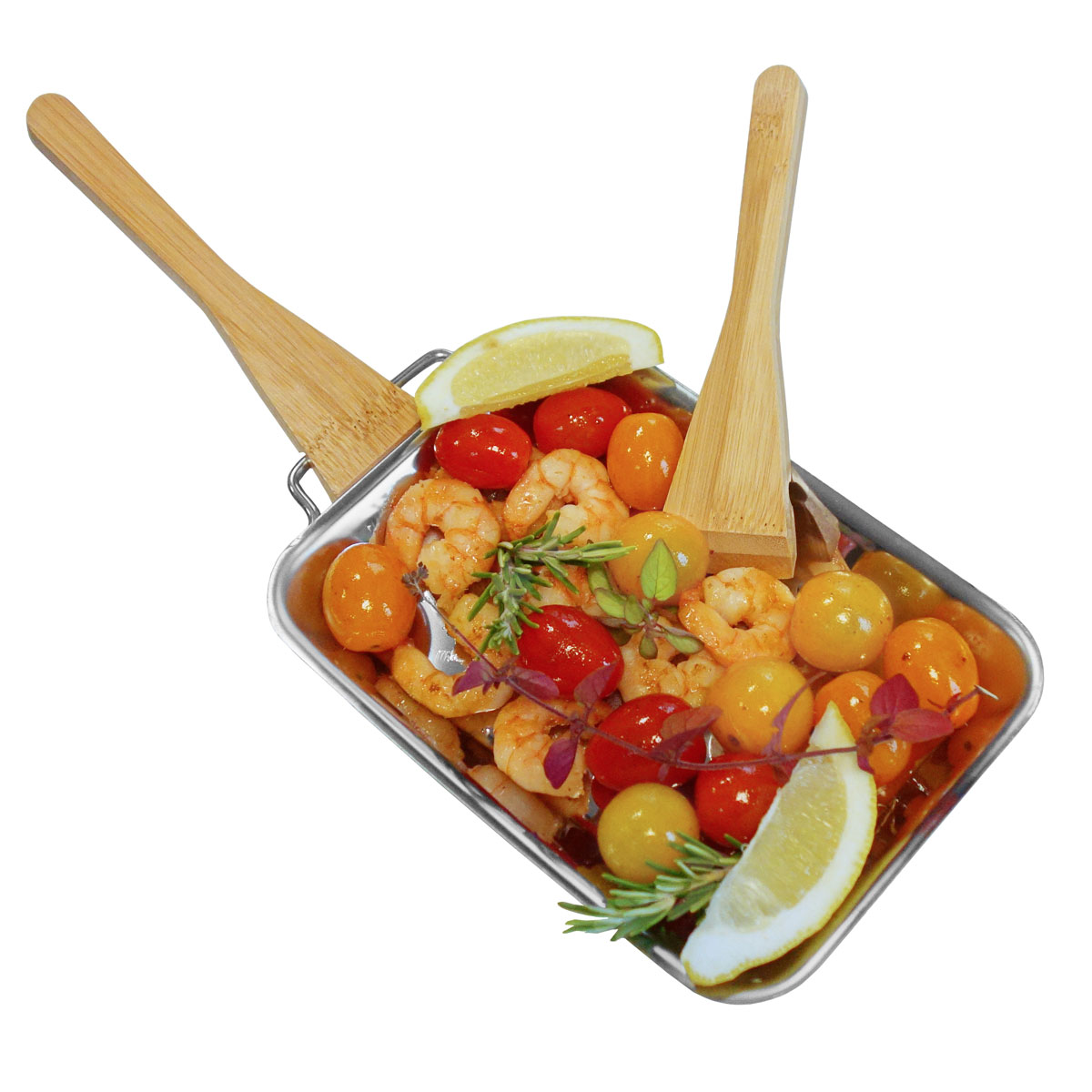 Grillpfännchen 2er Set 19,5 x 12,6 x 2 cm Bild 3