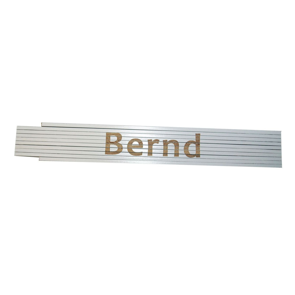Meterstab „Bernd“, 2m, weiß