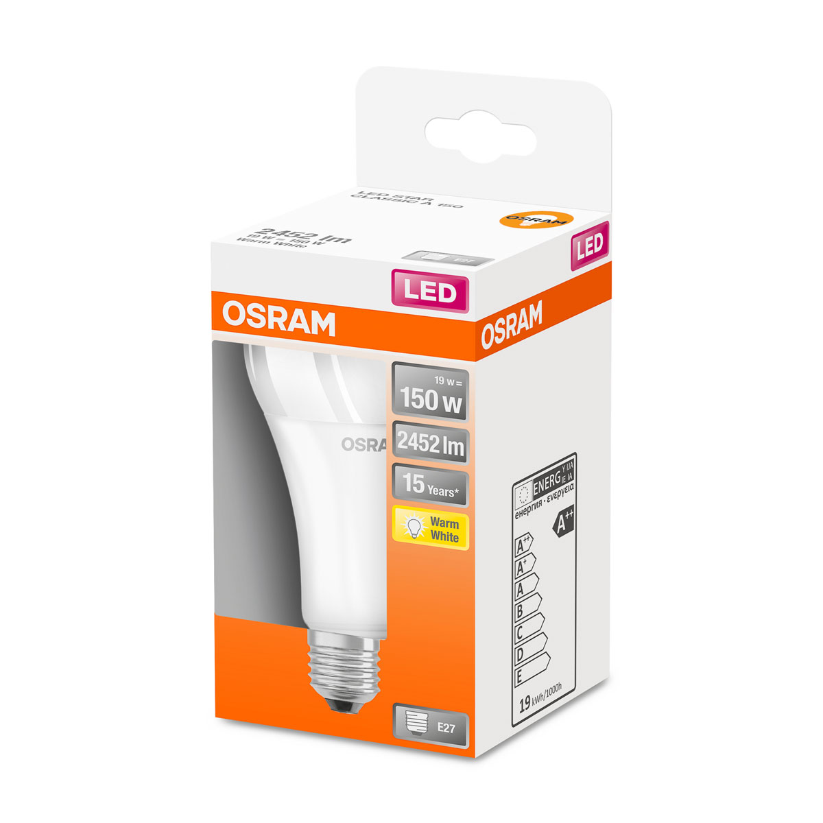 Osram LED-Leuchtmittel E27 150W matt Bild 2
