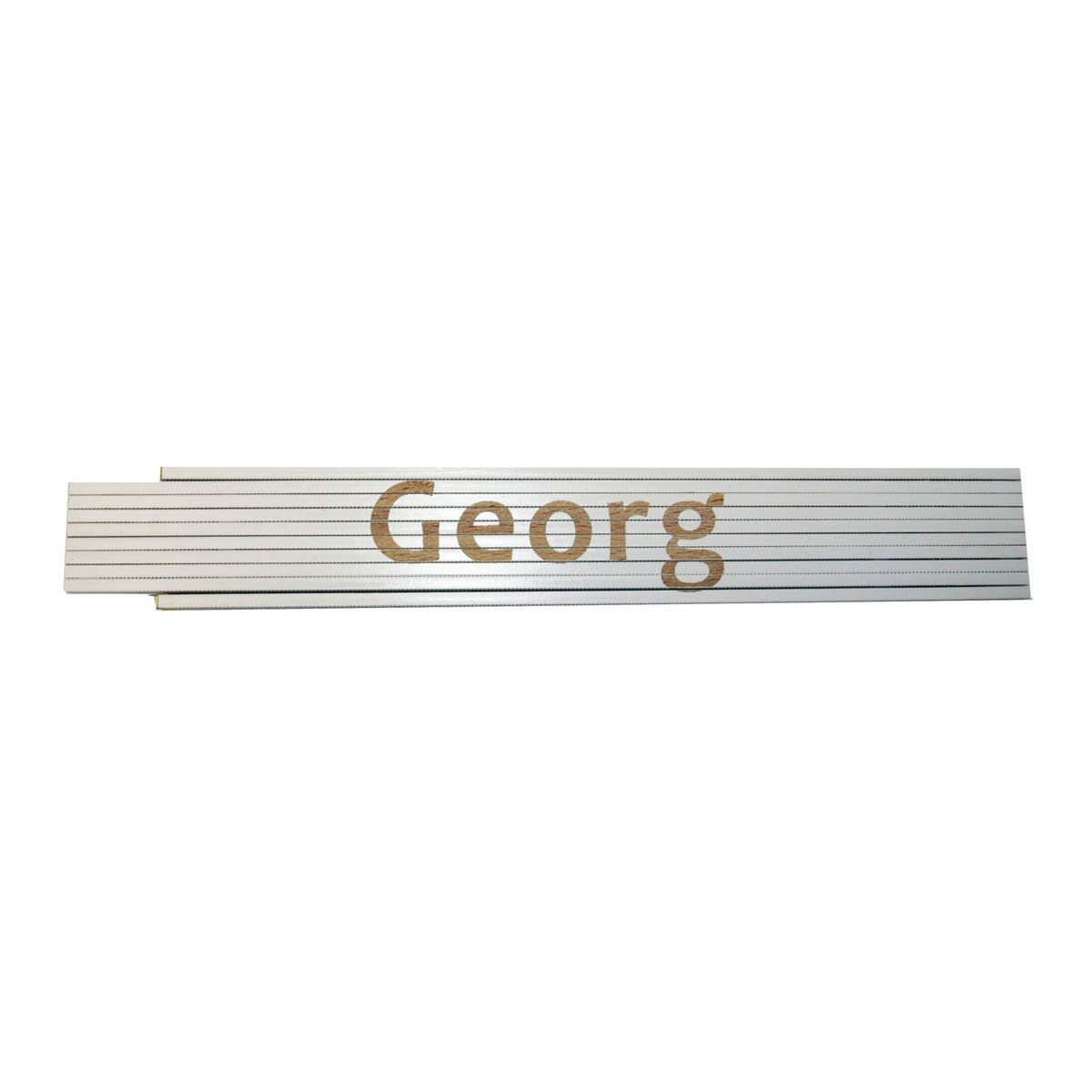 Meterstab „Georg“, 2m, weiß
