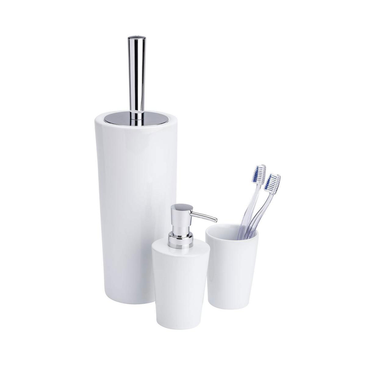 Wenko Zahnputzbecher Coni weiß Bild 3