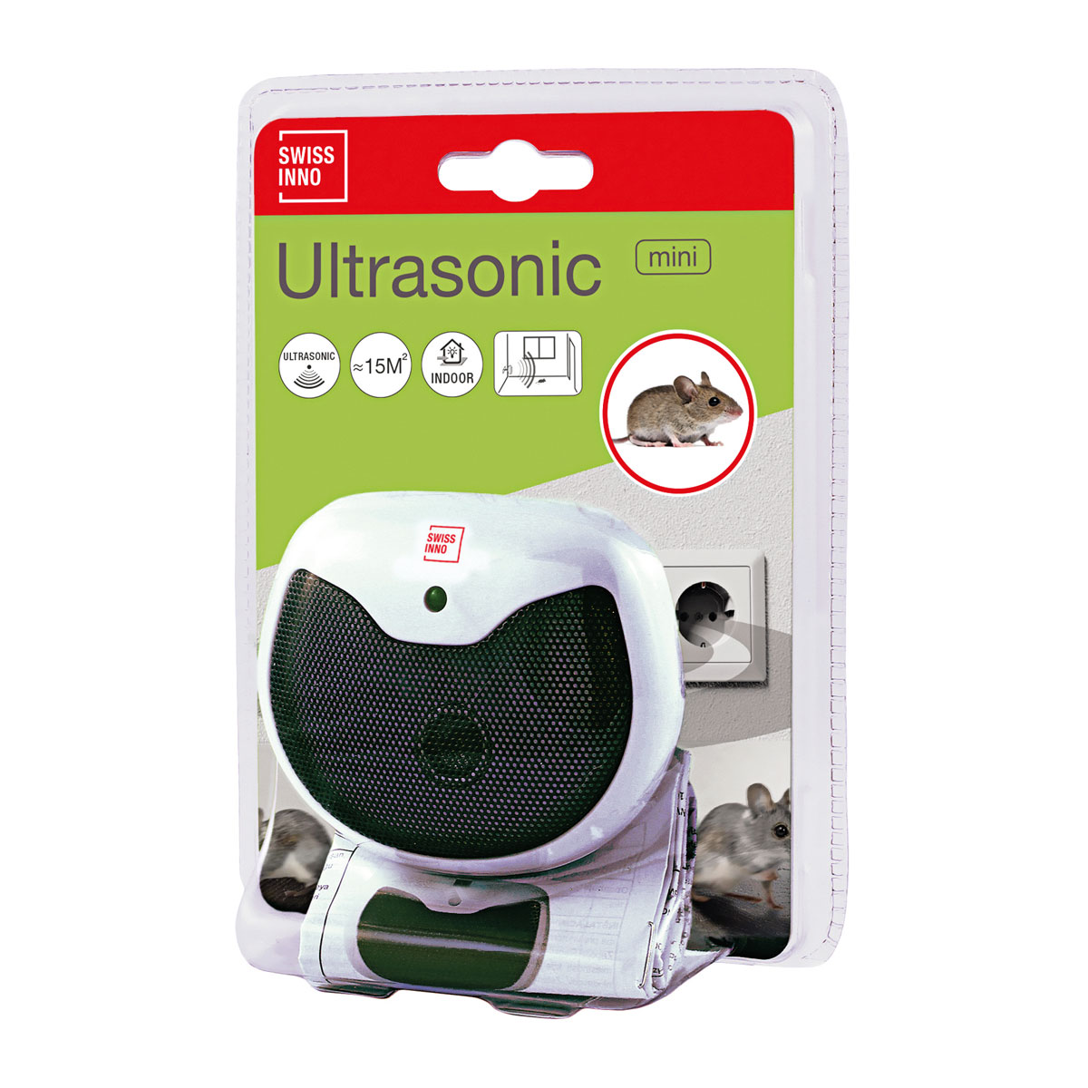 Mini Ultraschall-Nagetiere-Vertreiber, 1,5 W