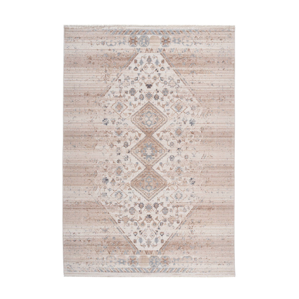 Fransenteppich Baroque 1100 beige