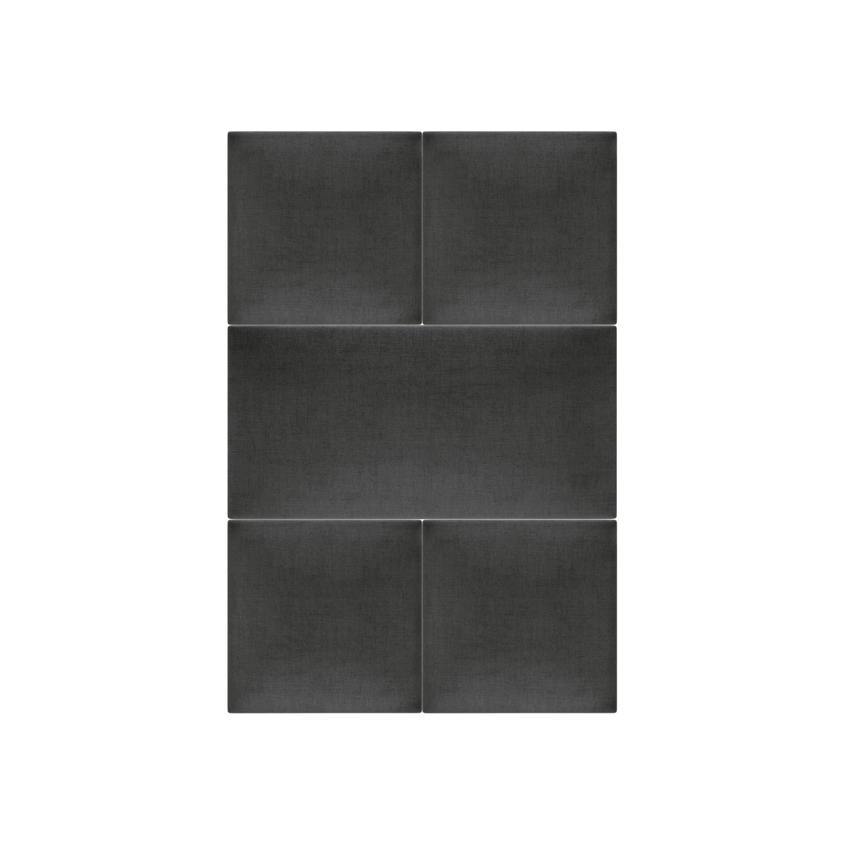 Mollis Polsterpaneele schwarz-grau 30 x 30 cm Bild 4