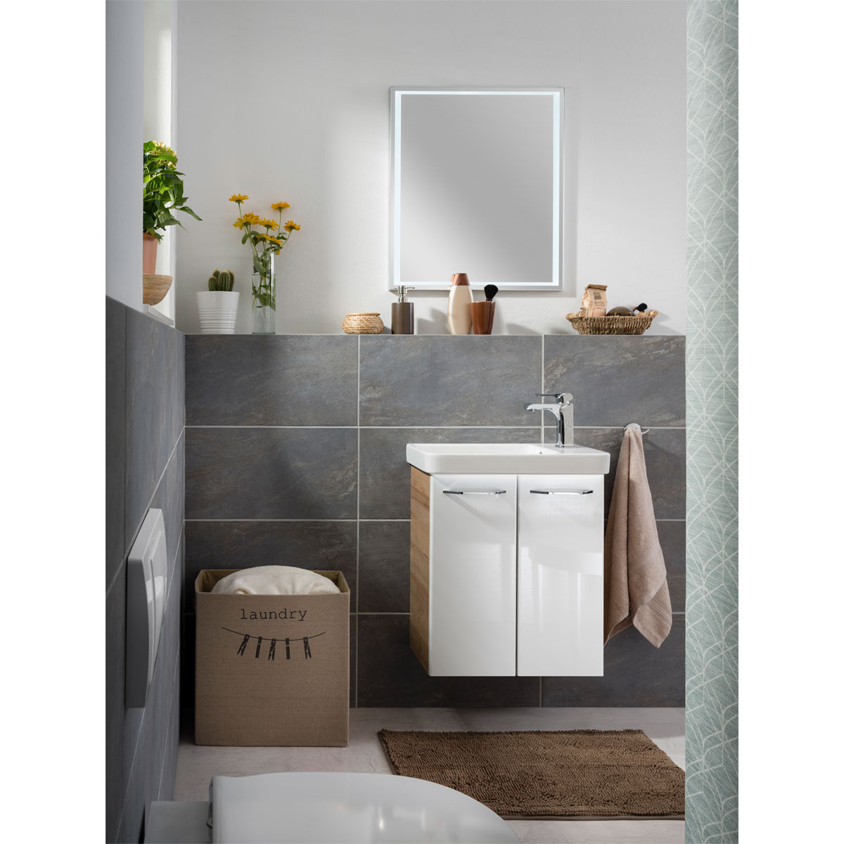 Fackelmann LED-Beleuchtung Contura Light 55 cm inkl Bewegungsmelder und Batterien Bild 3