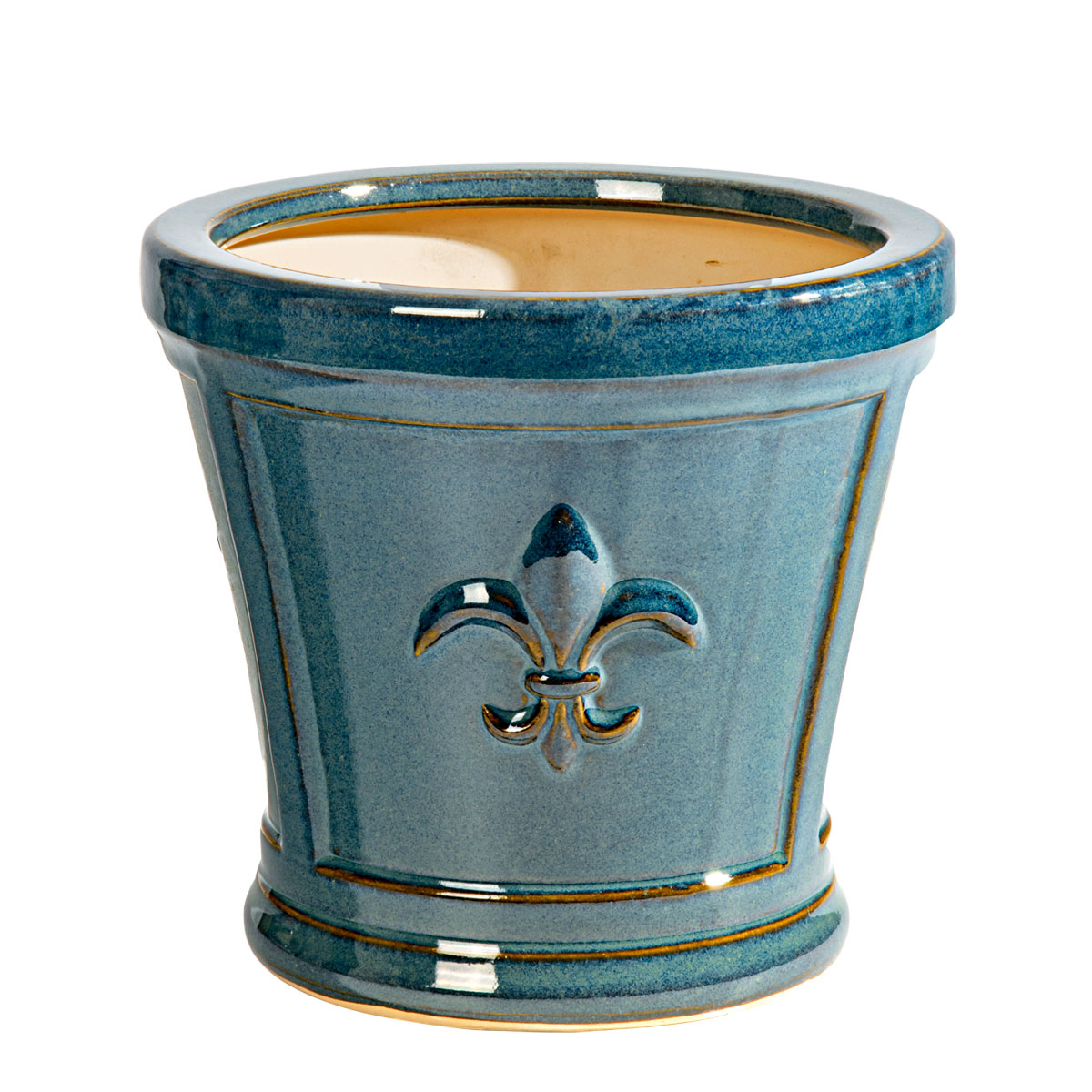 Haveson Pflanztopf Lilie 30 x 30 x 28 cm türkis