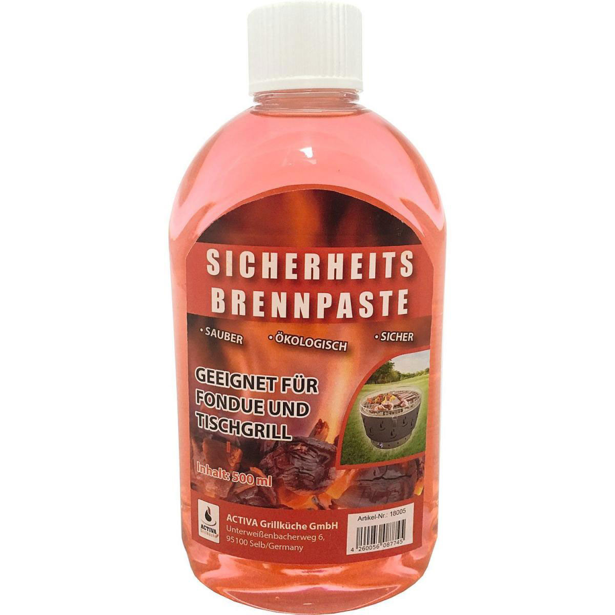 Brennpaste 500 ml
