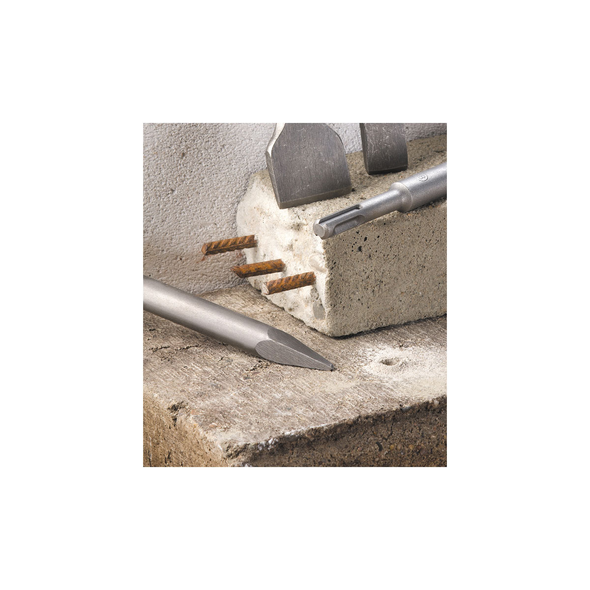 kwb  Hammer- und Meißelbohrersatz SDS plus 6 teilig Bild 3