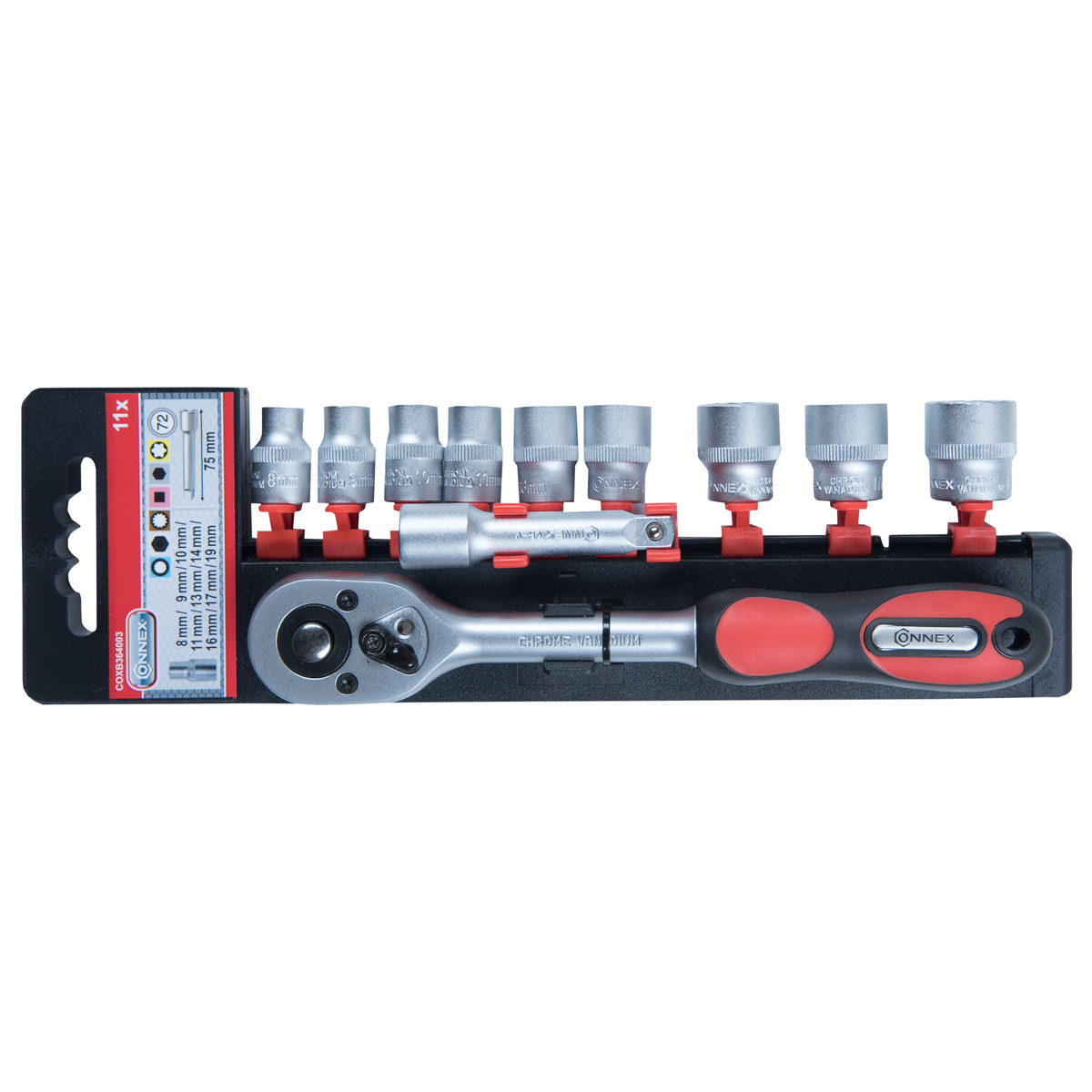 Connex c40eed41abd54e69aad7b00fa1c76872) Connex Multifunktionssteckschlüsselsatz