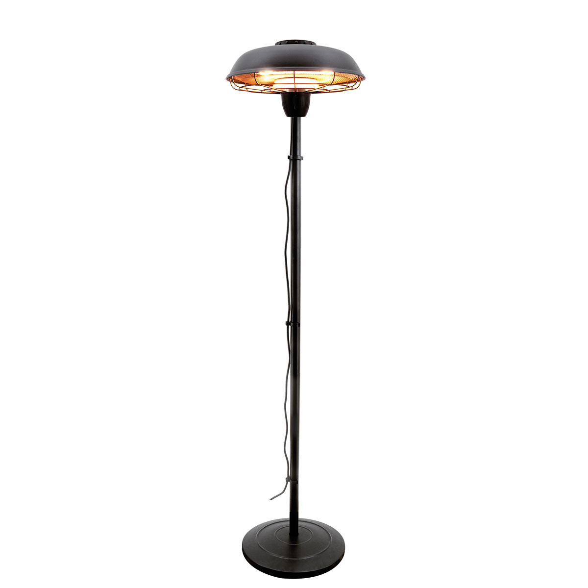 MyFireTool Elektro-Heizstrahler schwarz 198 x 45 cm Bild 2