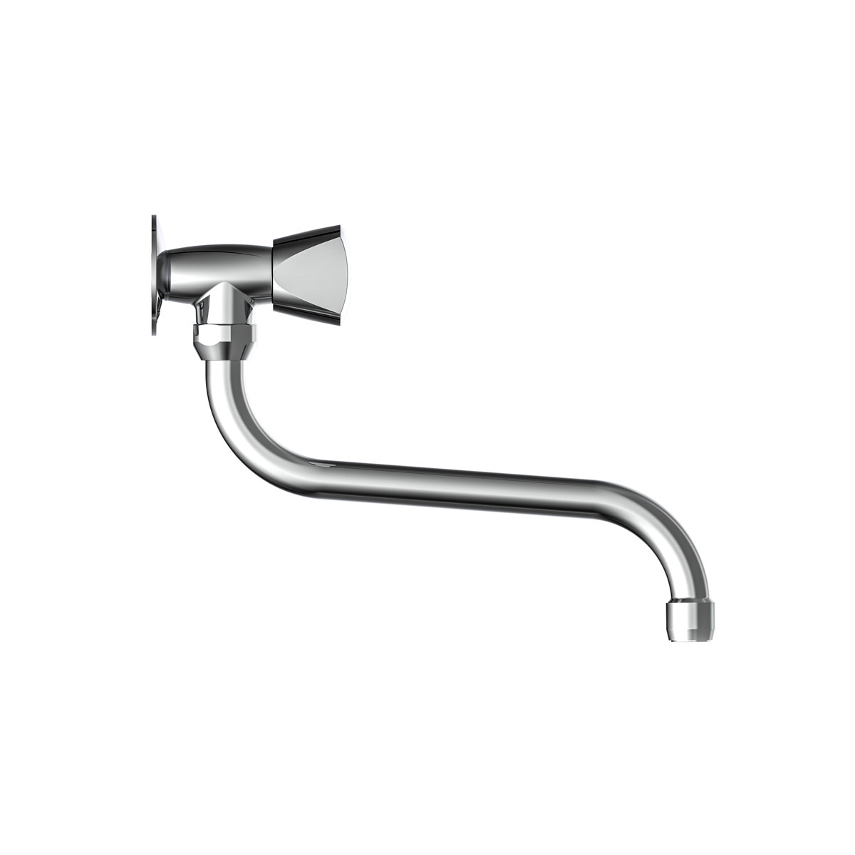 Kirchhoff Wand-Schwenkventil Chrom Bild 2