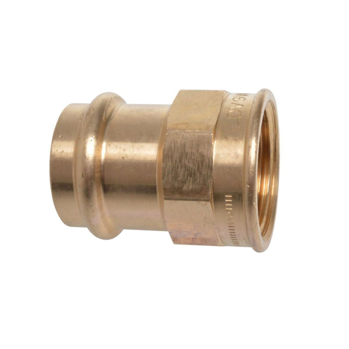 Kirchhoff Übergangsstück Pressfitting für Kupfer 18 mmx3/4IG V-Kontur 1 St. Bild 1