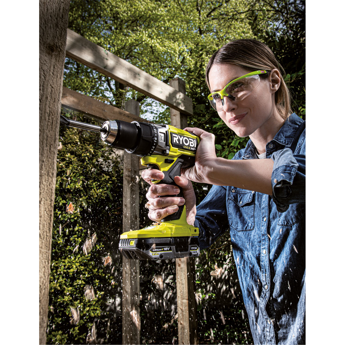 Ryobi  Akku-Schlagbohrschrauber RPD18X-242S inkl 2 Akkus und Ladegerät Bild 3