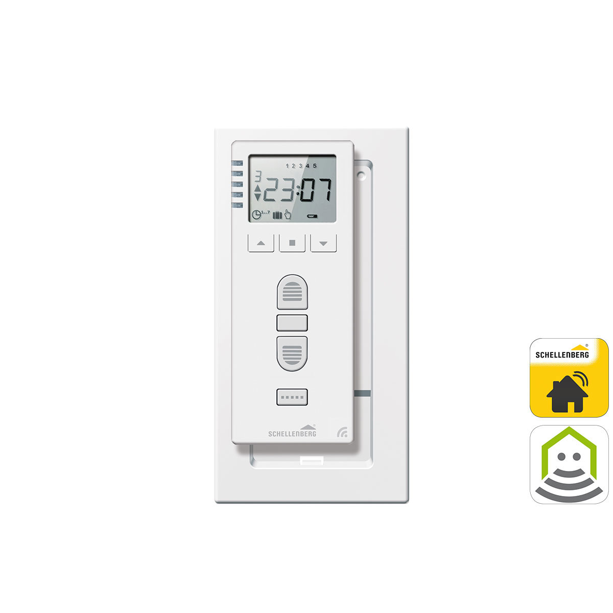 Schellenberg Funk-Zeitschaltuhr Premium für Smart Home weiß Schellenberg Funk-Zeitschaltuhr Premium für Smart Home weiß