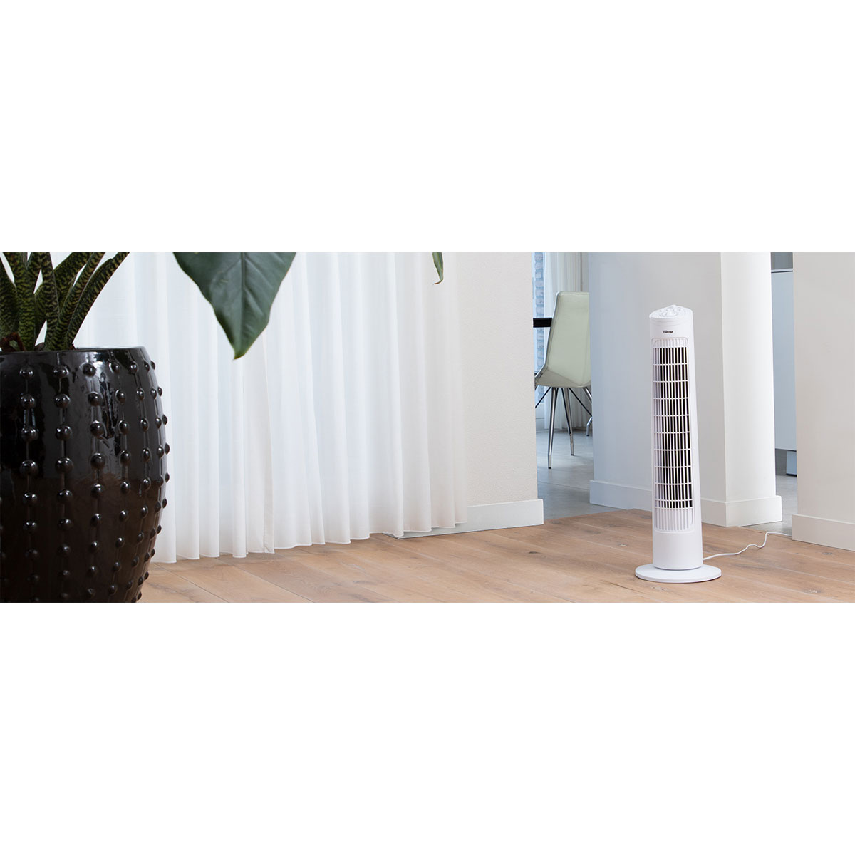 Turm-Ventilator 76 cm weiß Bild 16