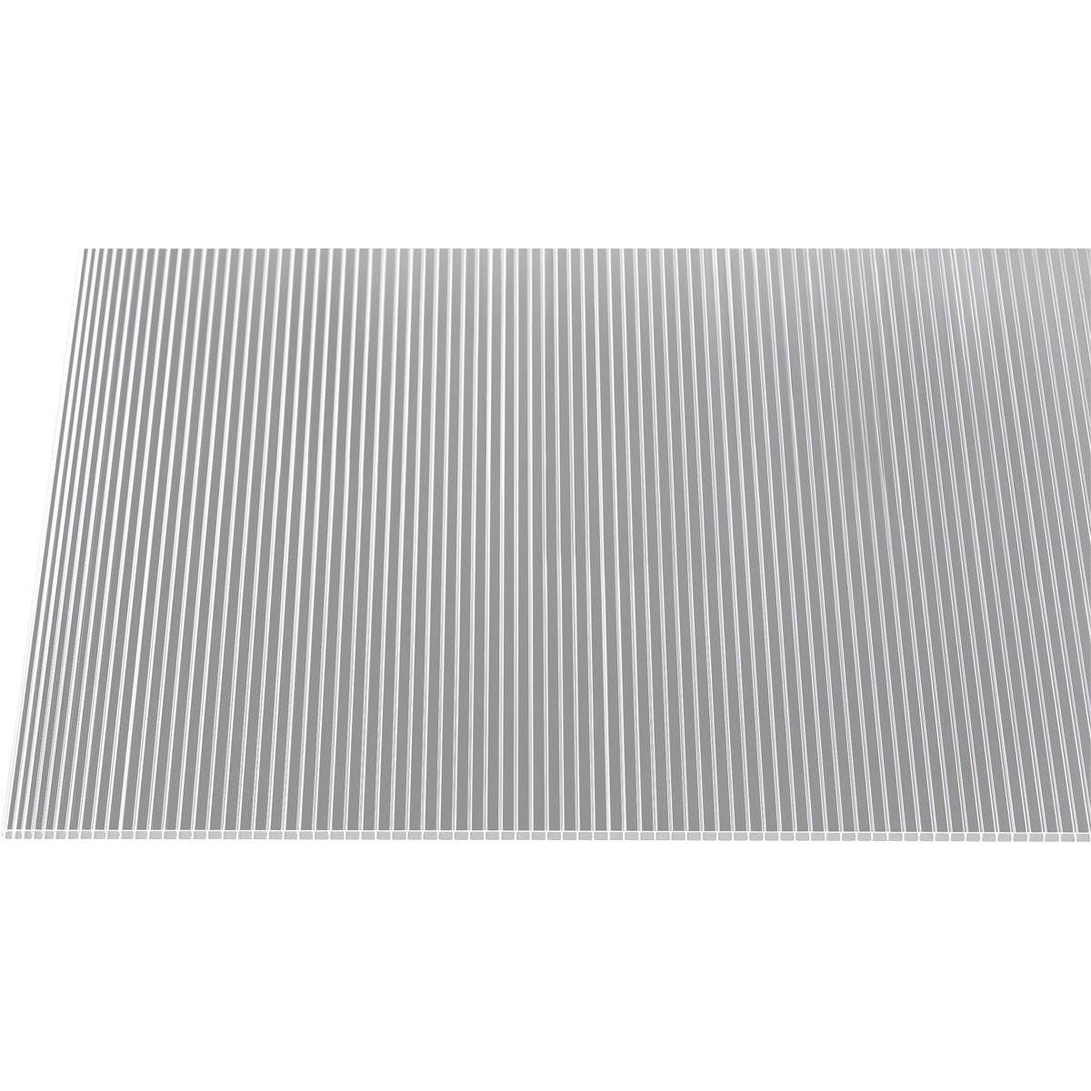 gutta Polycarbonat-Hohlkammerplatte transparent 250 x 98 x 1 cm Bild 3
