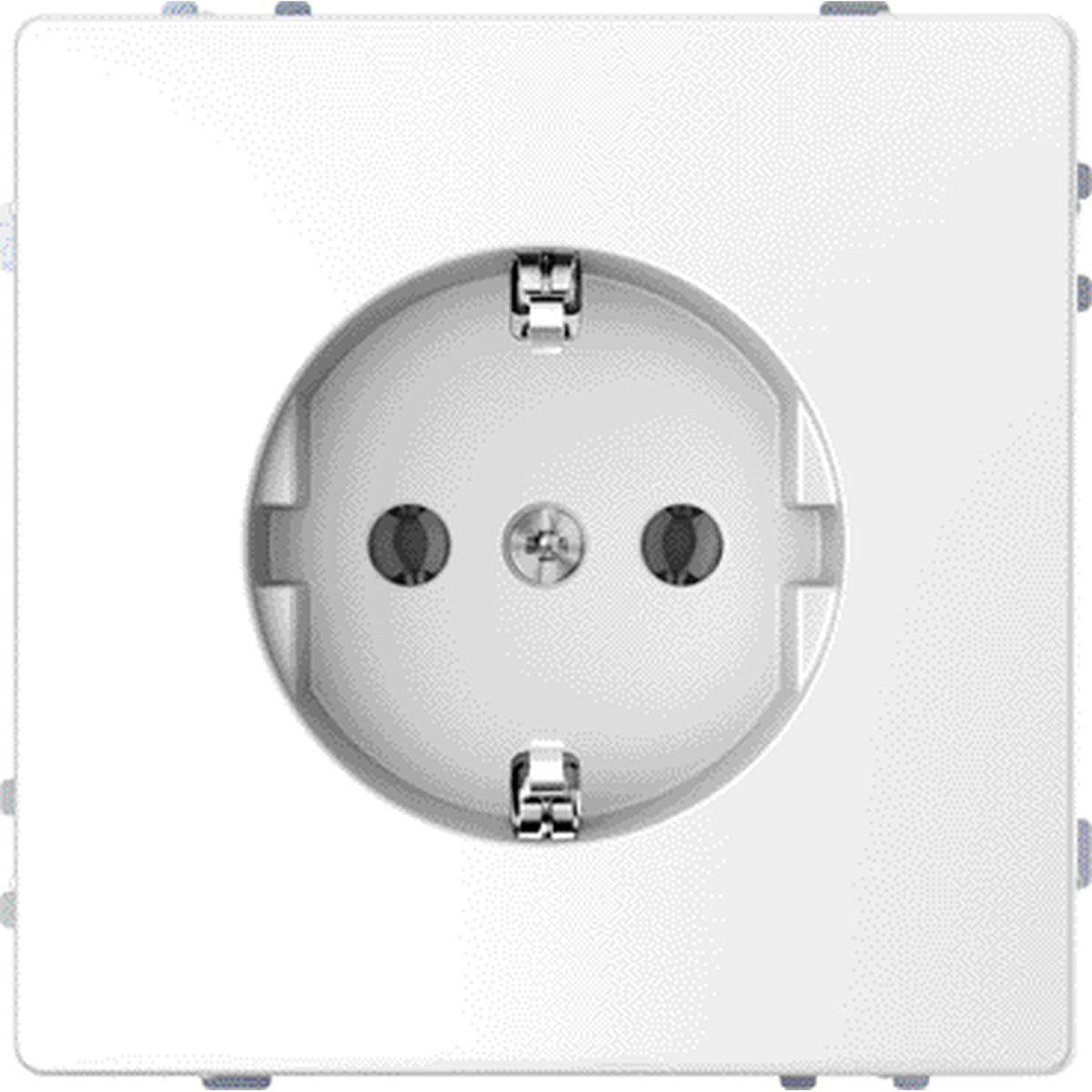 Merten SCHUKO-Steckdose System Design weiß