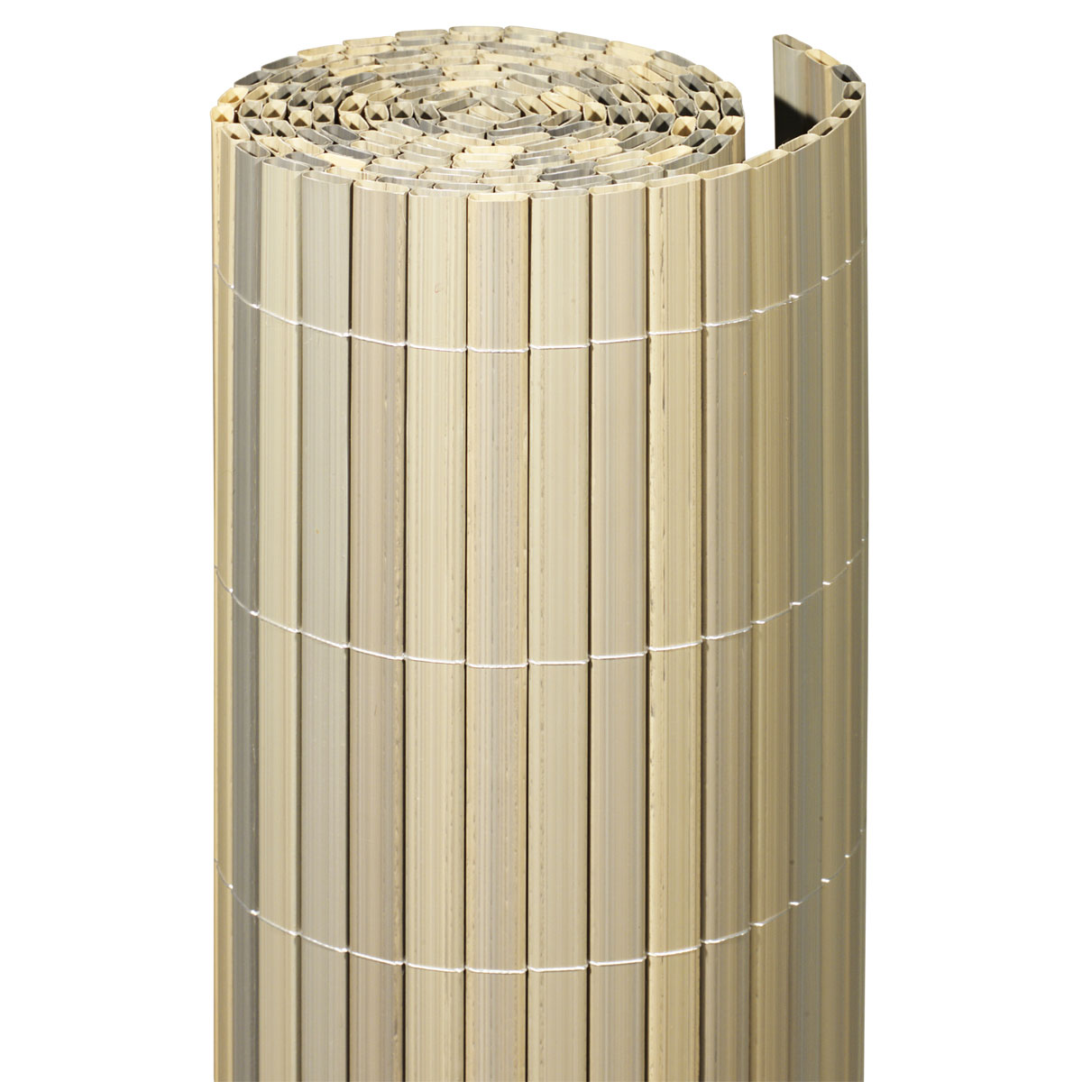 Videx Balkonverkleidung 90 x 300 cm lärche grau Bild 1