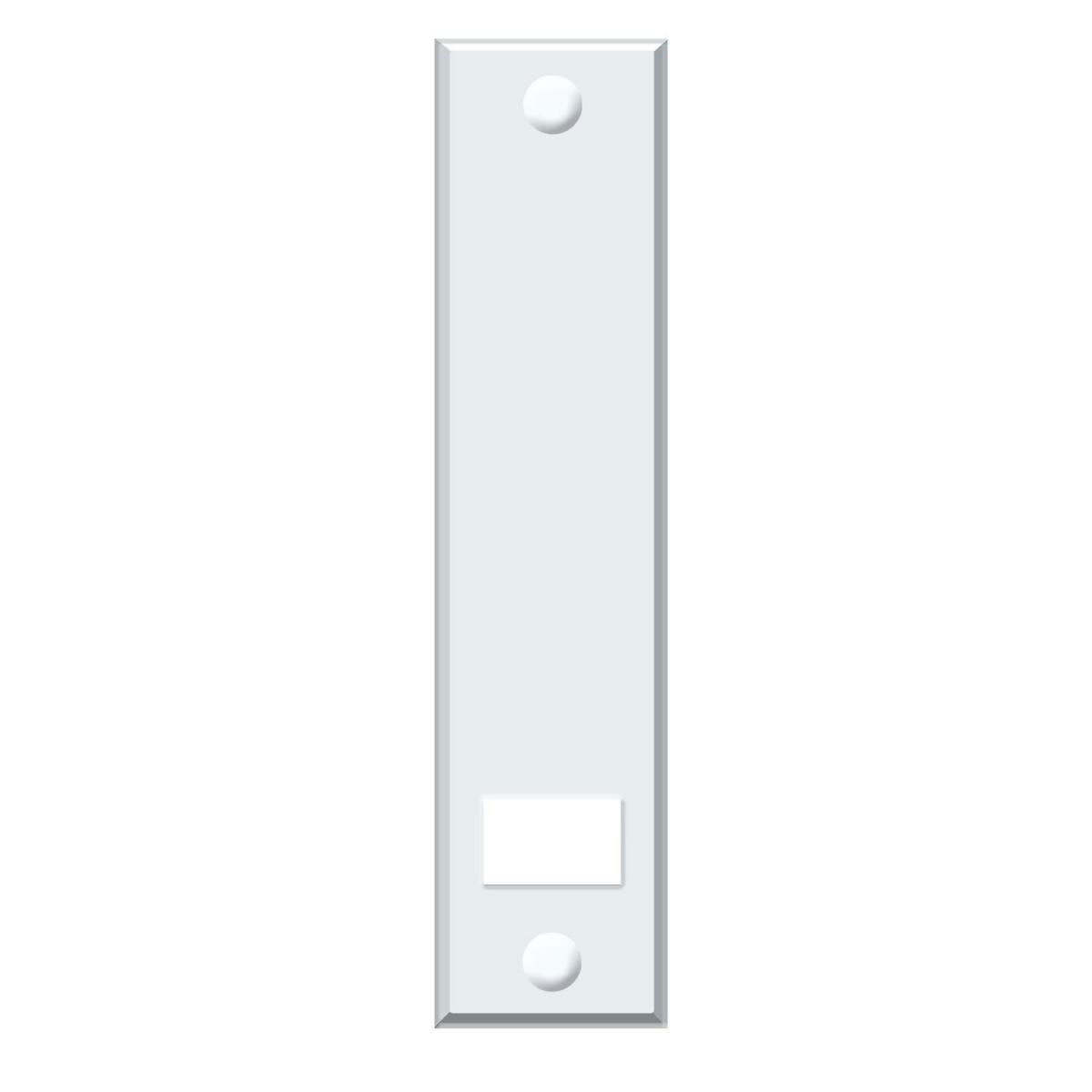 Schellenberg Abdeckplatte Lochabstand 18,5 cm weiß Bild 1