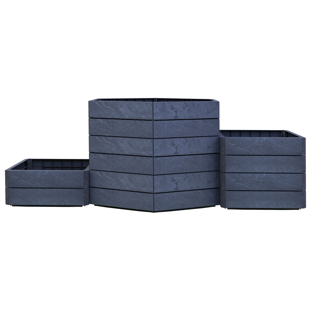 Garantia Hochbeet ERGO VARIO 3 Stone inkl FLORA Bild 3