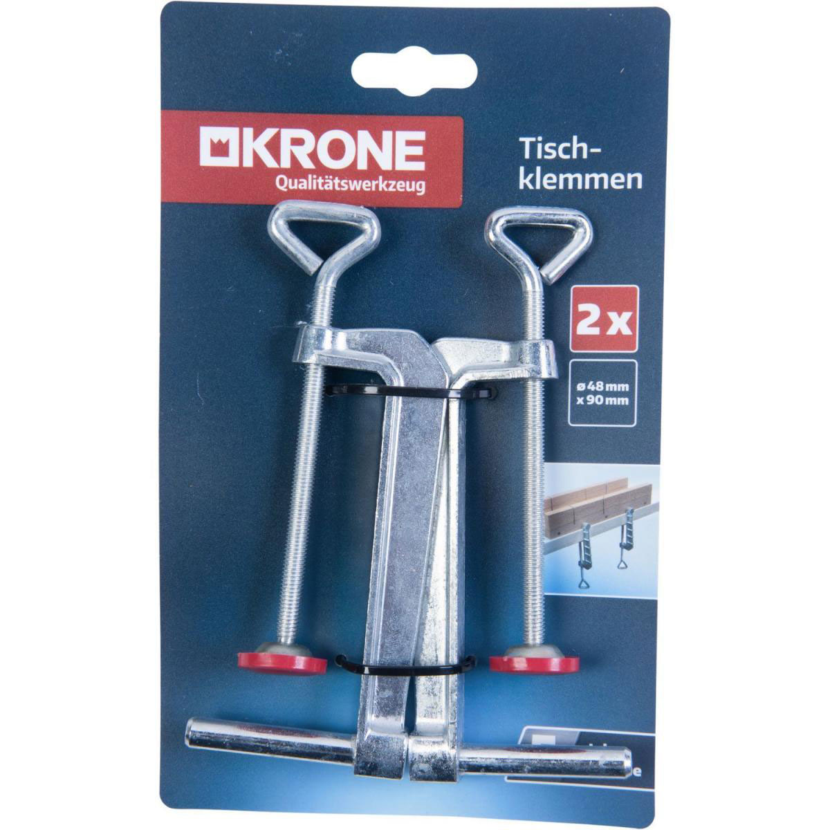 Krone Tischklemmen für Spanner 2 Stück Bild 3