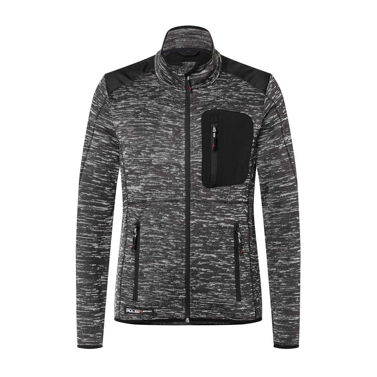 Kübler  Strickjacke PULSE DAILY schwarz/neongrün Größe XL