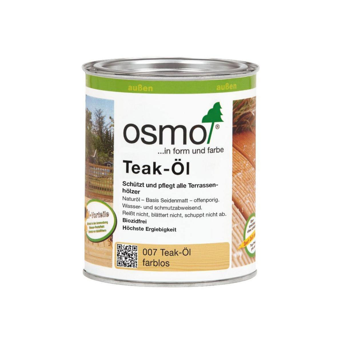 Osmo Teak-Öl farblos 0,75 L