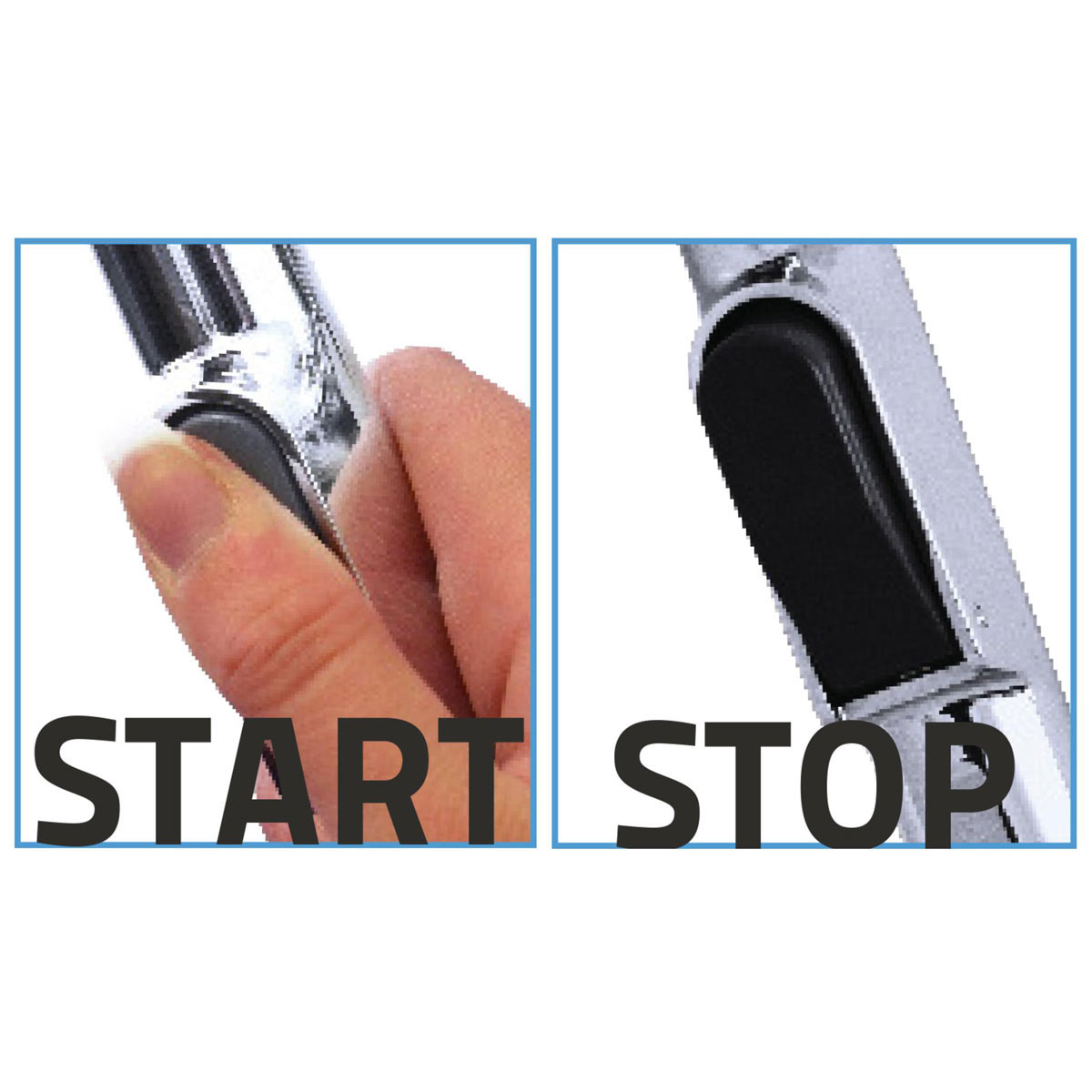 Ridder  Duschkopf Santa Cruz mit Schalter weiß Bild 7