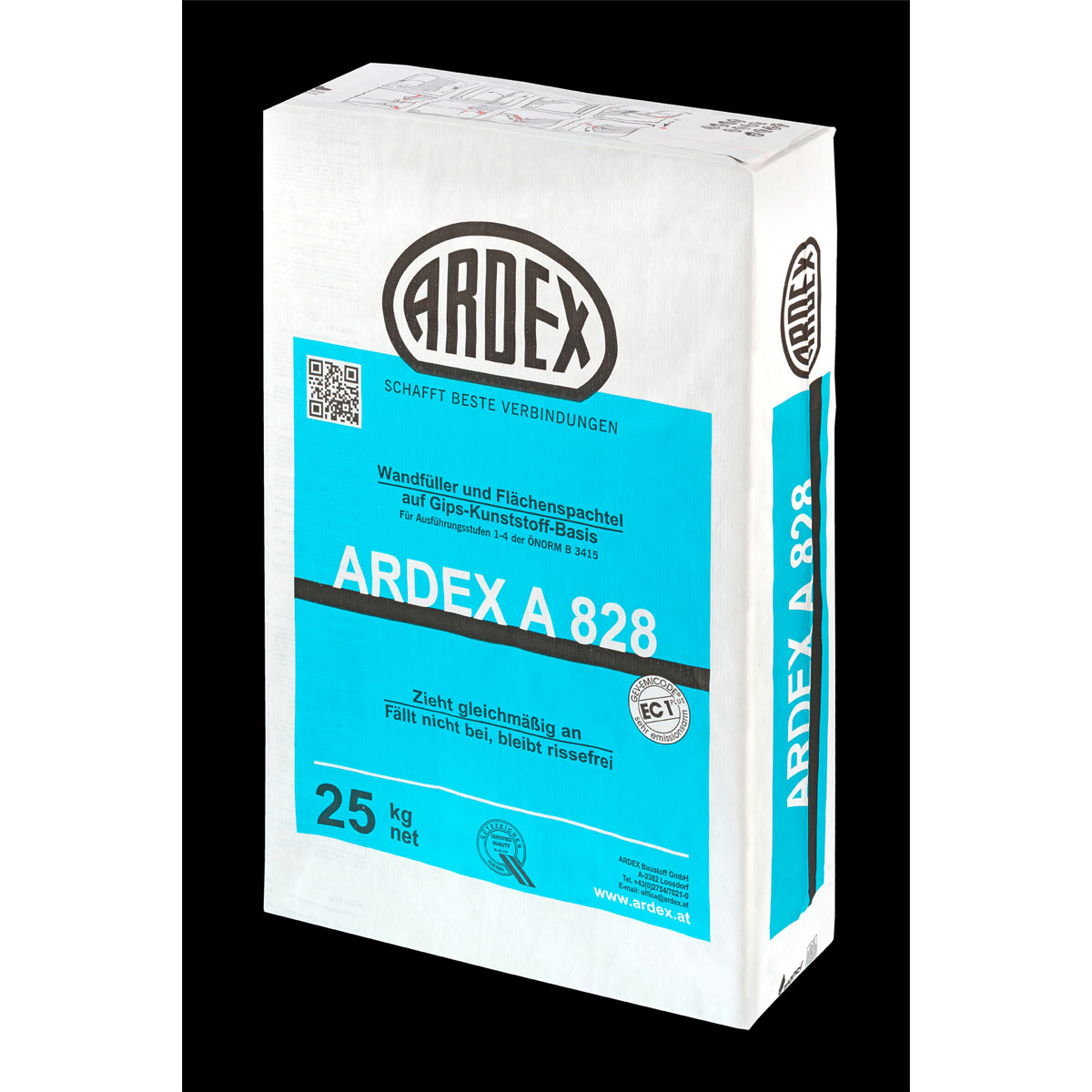 Wandfüller und Flächenspachtel 25 kg