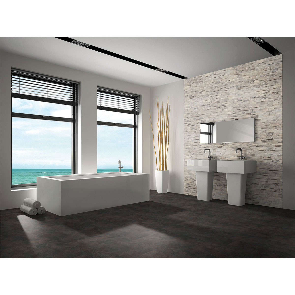 Indo Wandverkleidung Beachwood Heavea Sun Bleached 10er-Set Bild 3