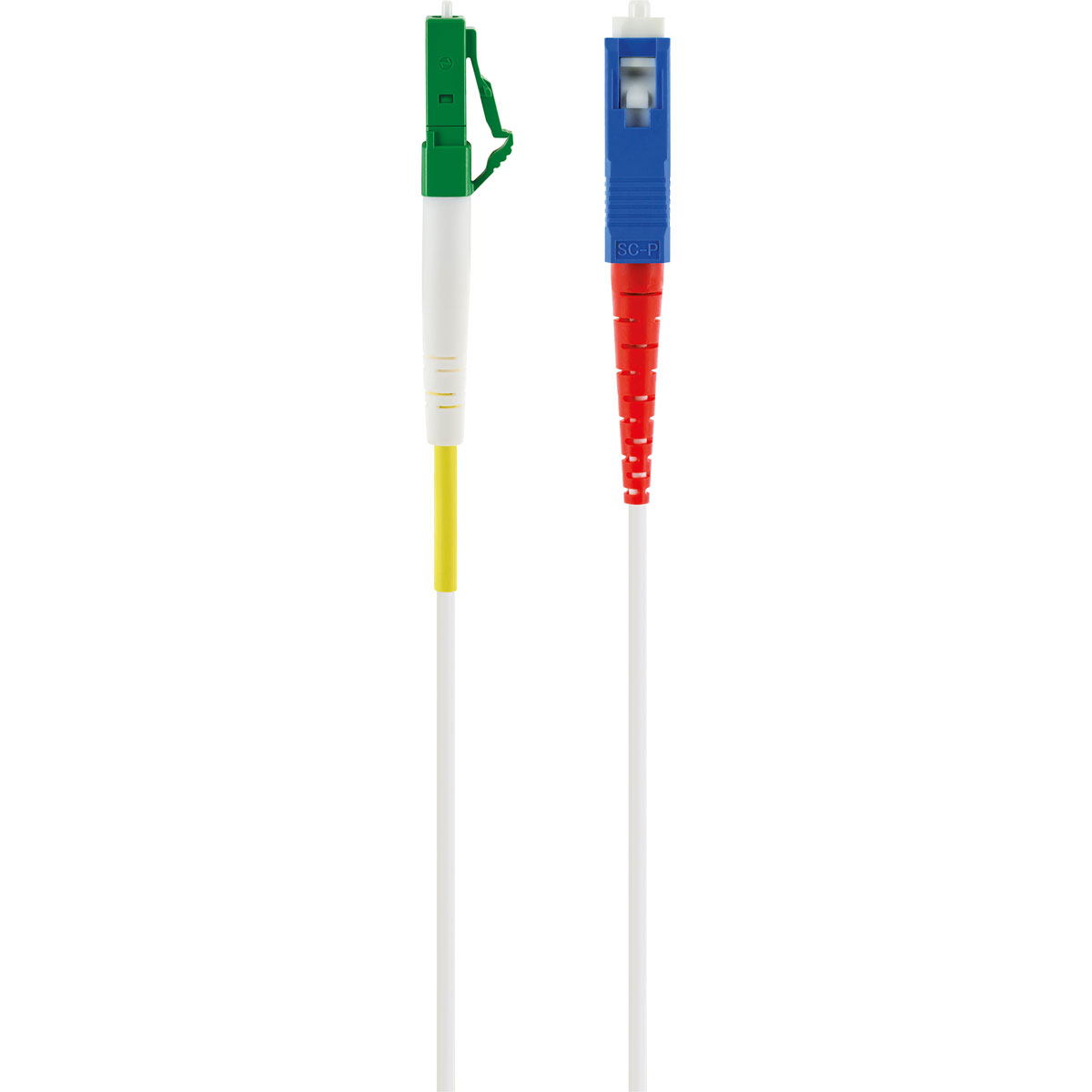 Schwaiger  Glasfaserkabel LC APC-SC UPC 3m Bild 2