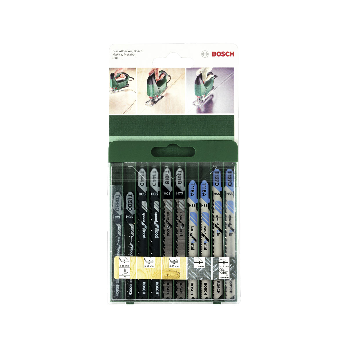 Bosch  Stichsägeblattsatz