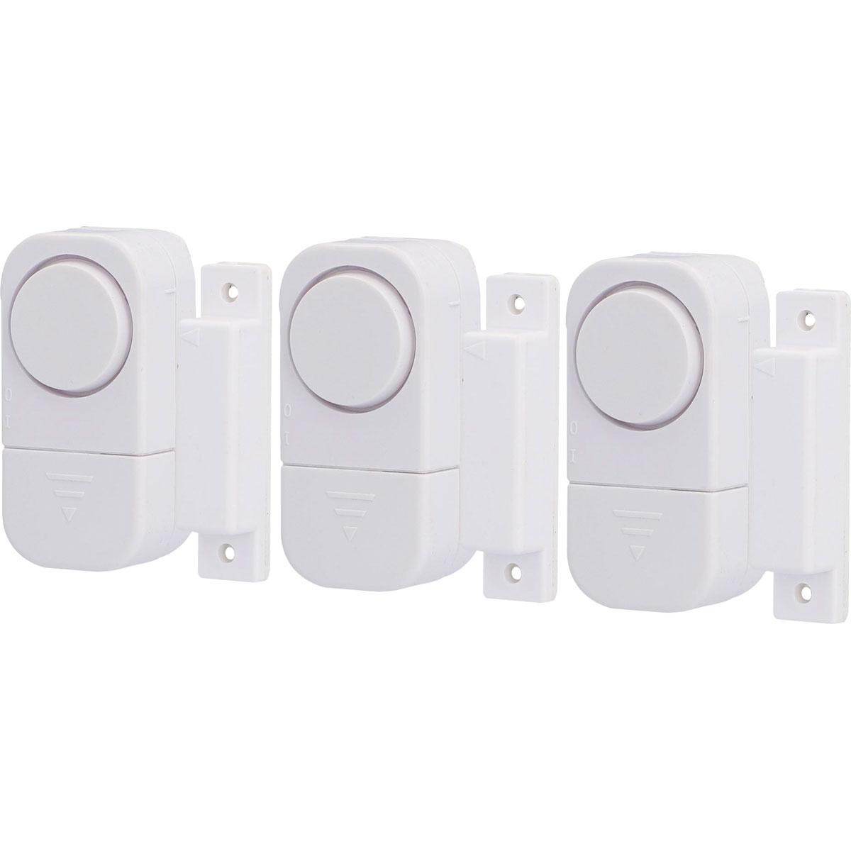 Unitec Fenster- & Türalarm weiß 3 Stück
