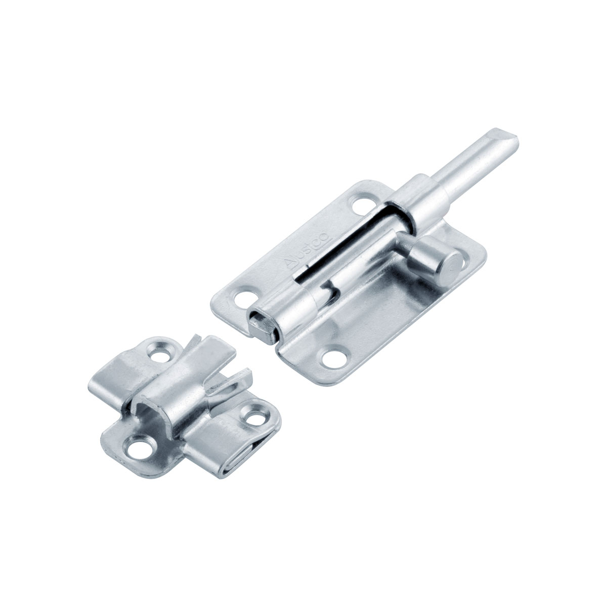 Suki Bolzenriegel AjustLock blau verzinkt 80 mm Bild 1