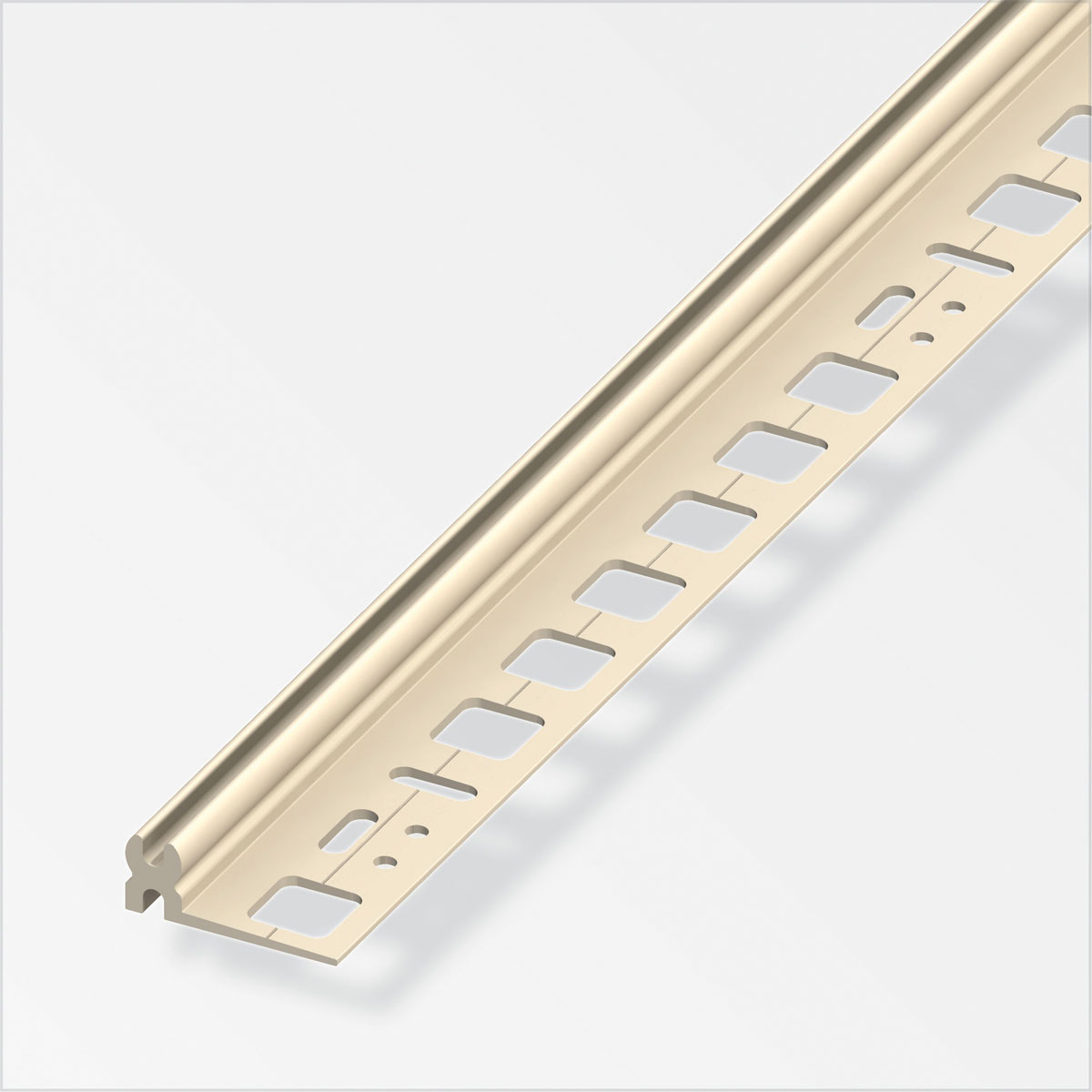 Alfer Kunststoff-Trägerprofil Clipstech 2m elfenbein Bild 1