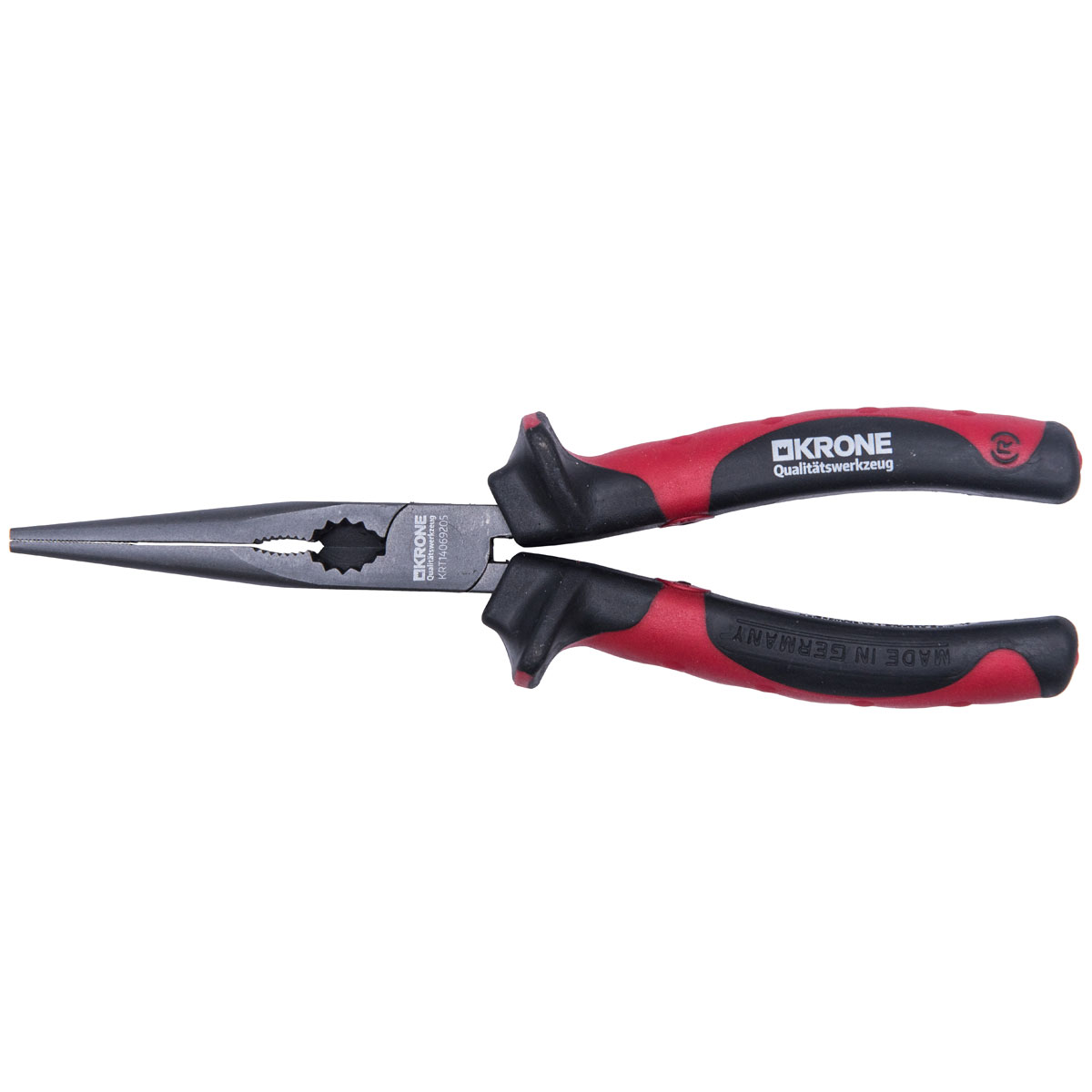 Krone  NWS Flachrundzange gerade 205 mm Krone  NWS Flachrundzange gerade 205 mm