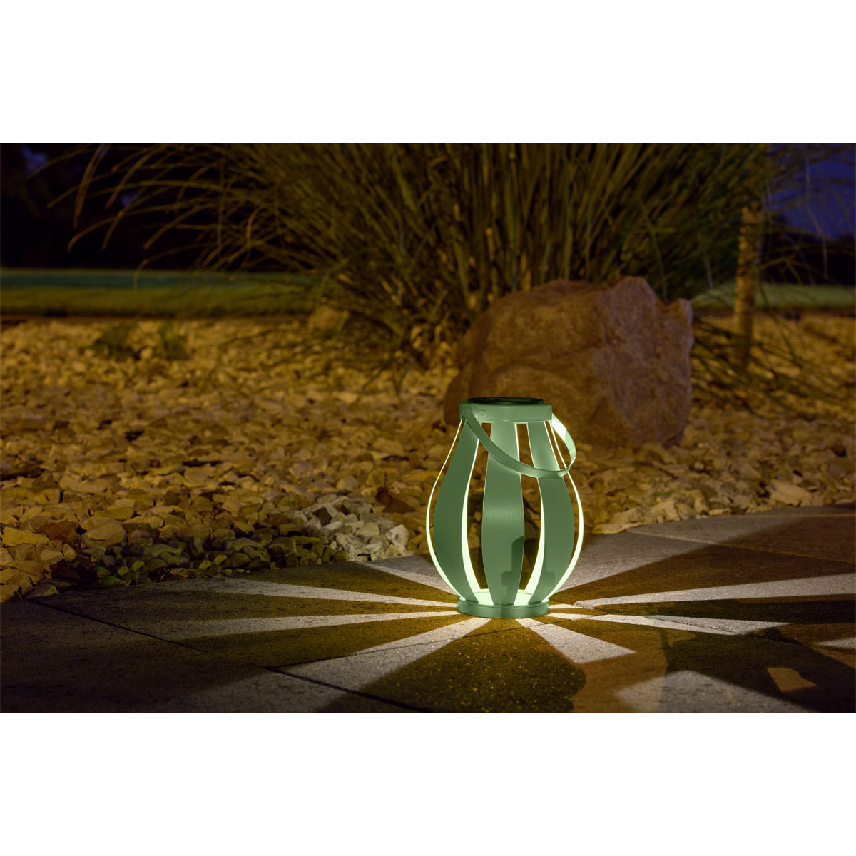 Flector Garten Flector LED Solarlaterne grün Bild 3