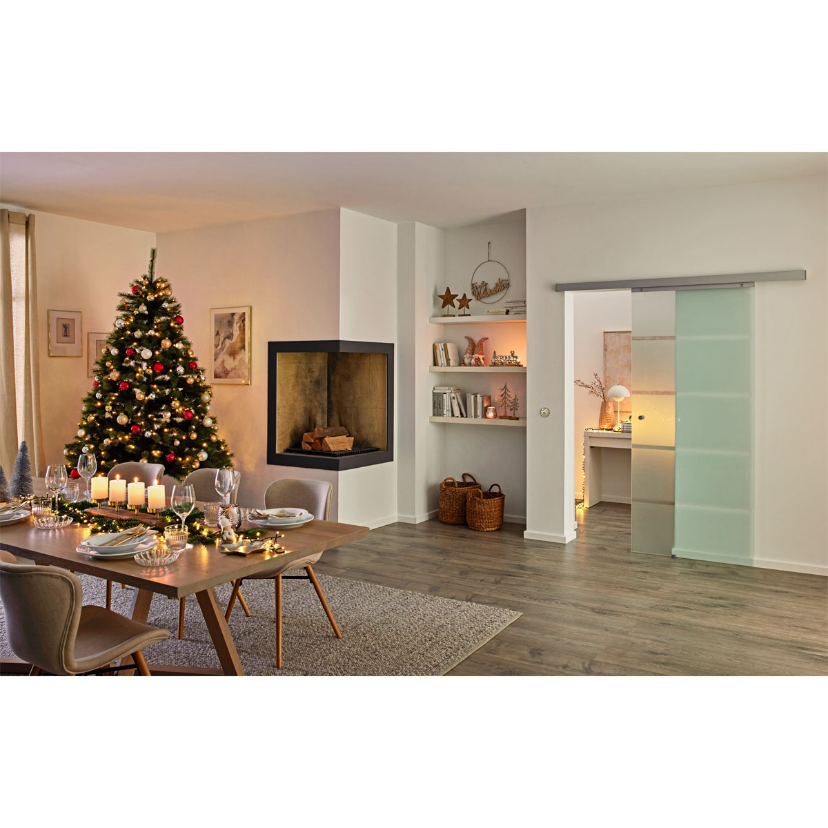 Dekoteller Stern Aluminium 21,5 cm Bild 3