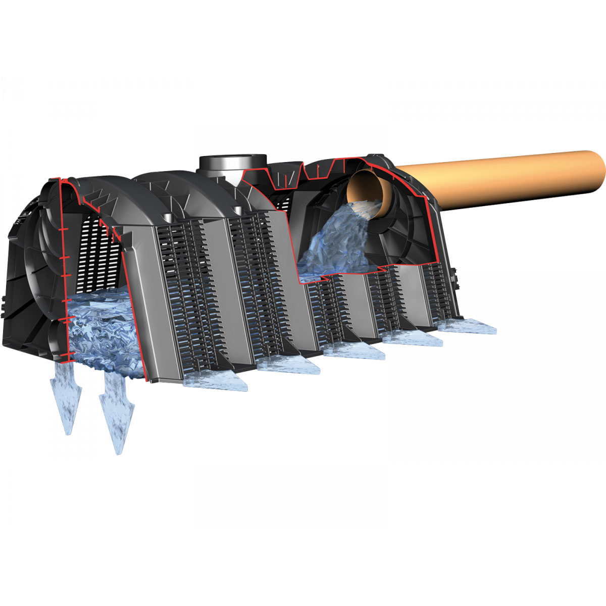 Garantia Sicker-Tunnel-Set für Erdtank 600 L Bild 2